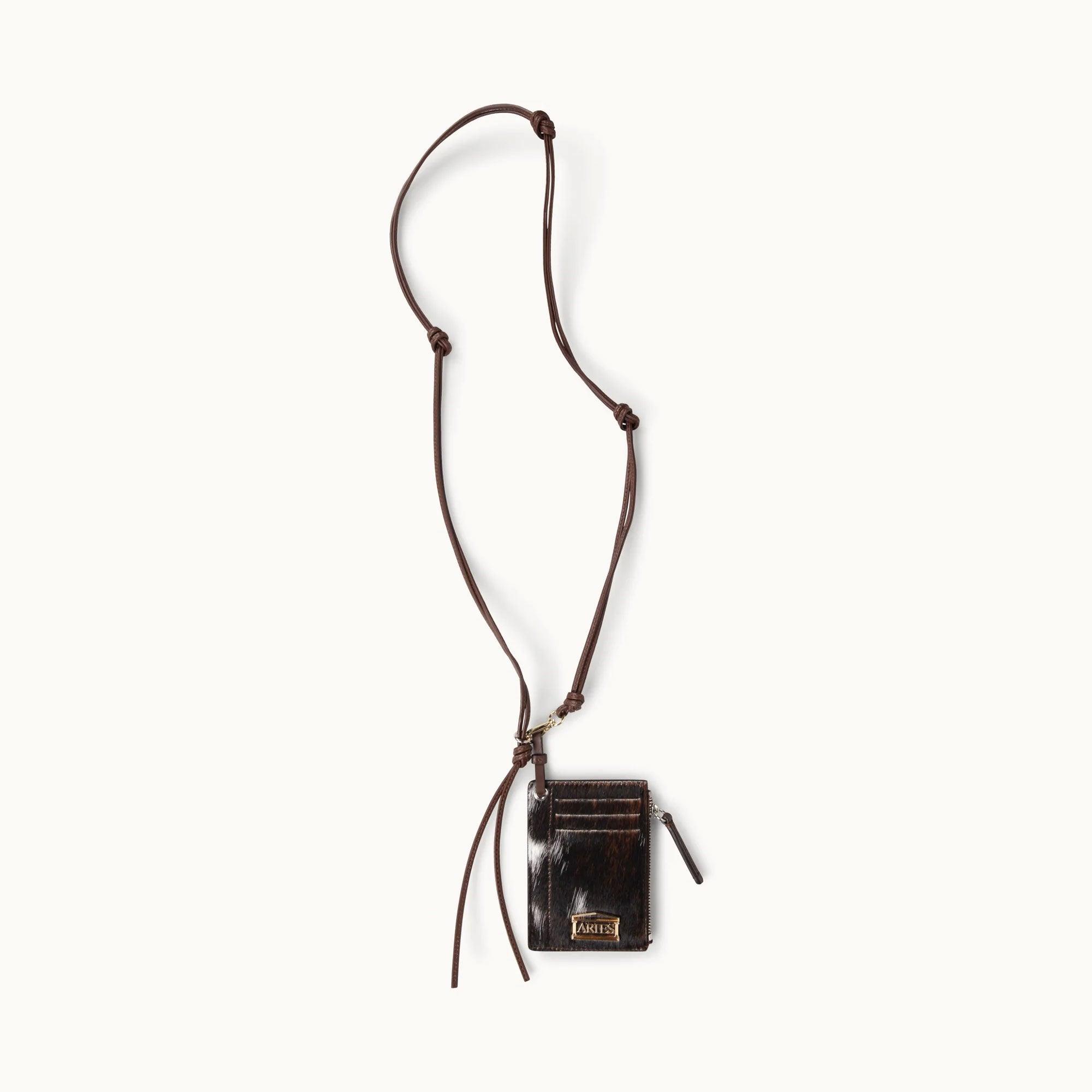 Aries Ponyskin Card Holder- Multi - Never Never