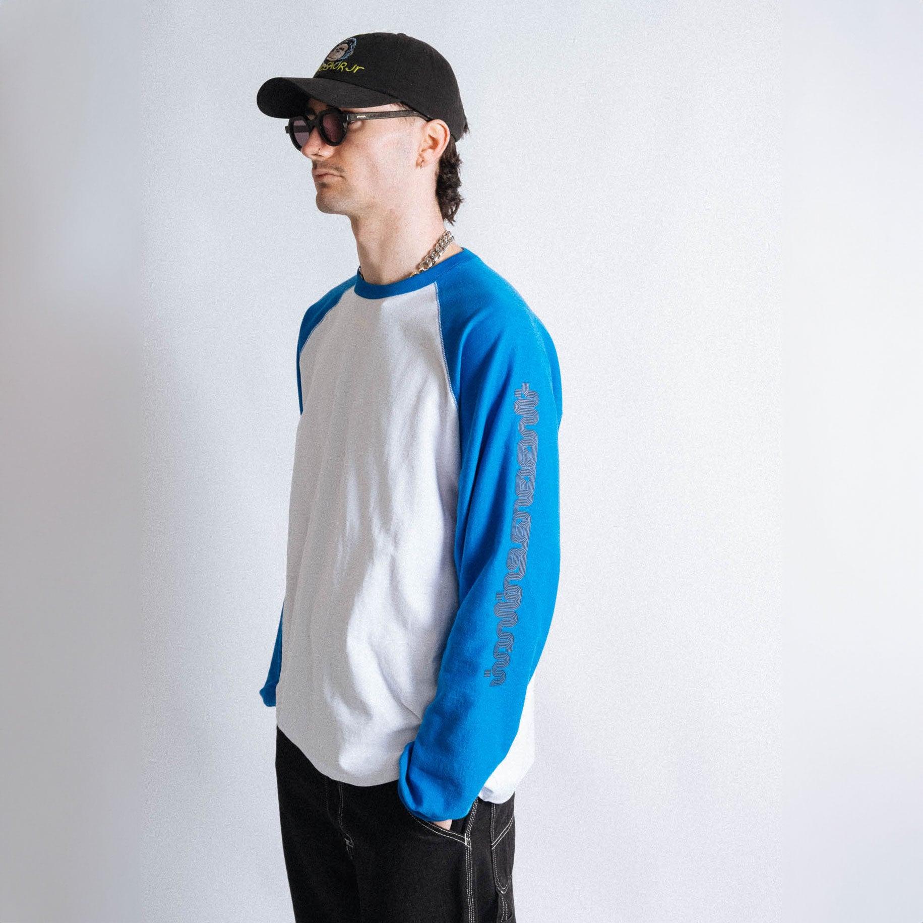 thisisneverthat Inside Out Raglan Crewneck - Blue - Never Never