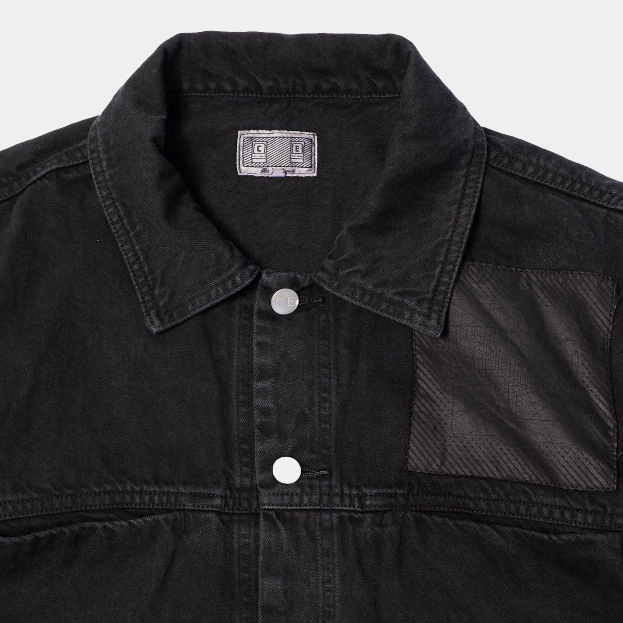 Cav Empt Overdye VH EX DNA Denim Jacket - Charcoal - Never Never