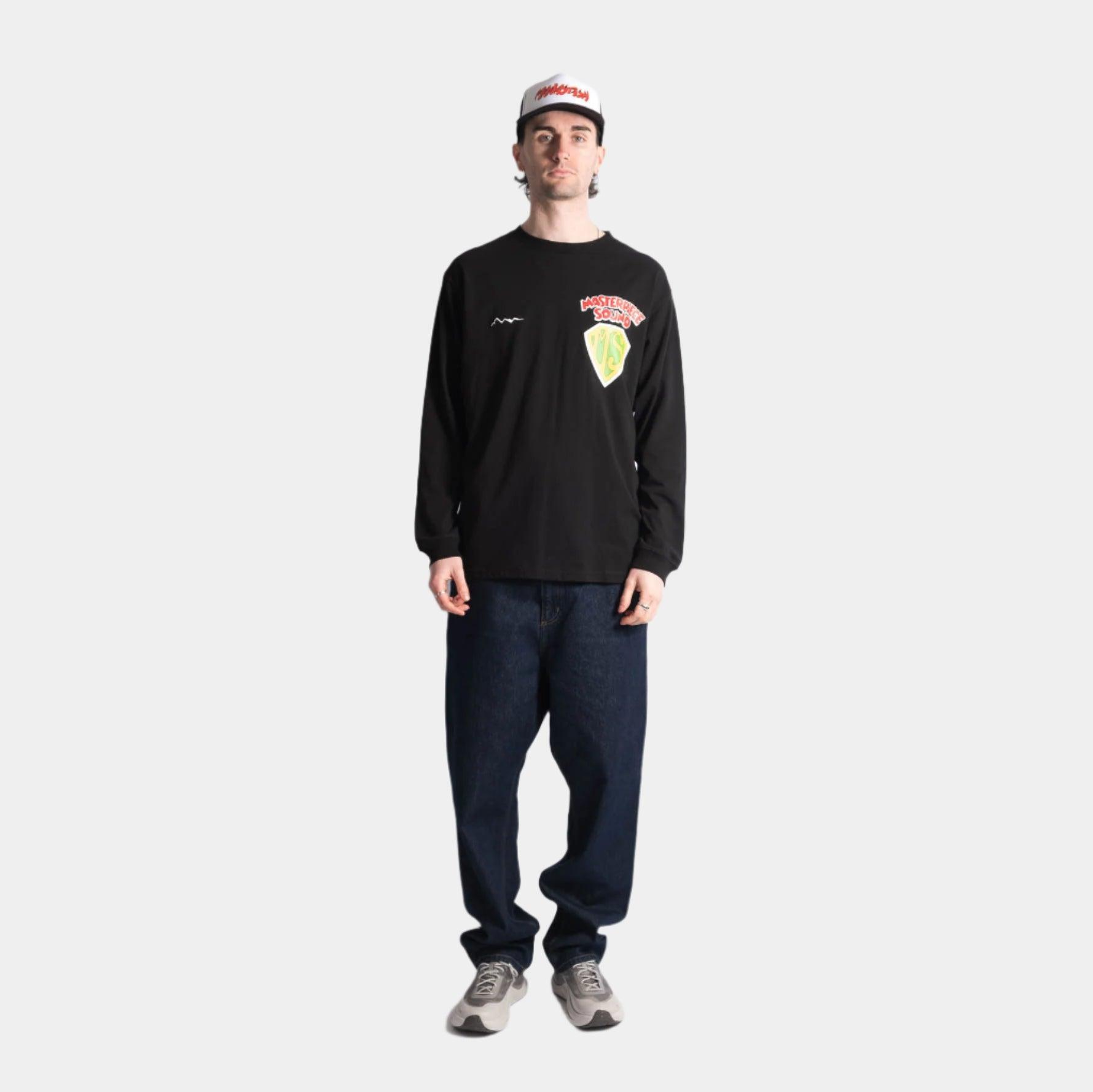Manastash Masterpiece Sound LS Tee - Black - Never Never