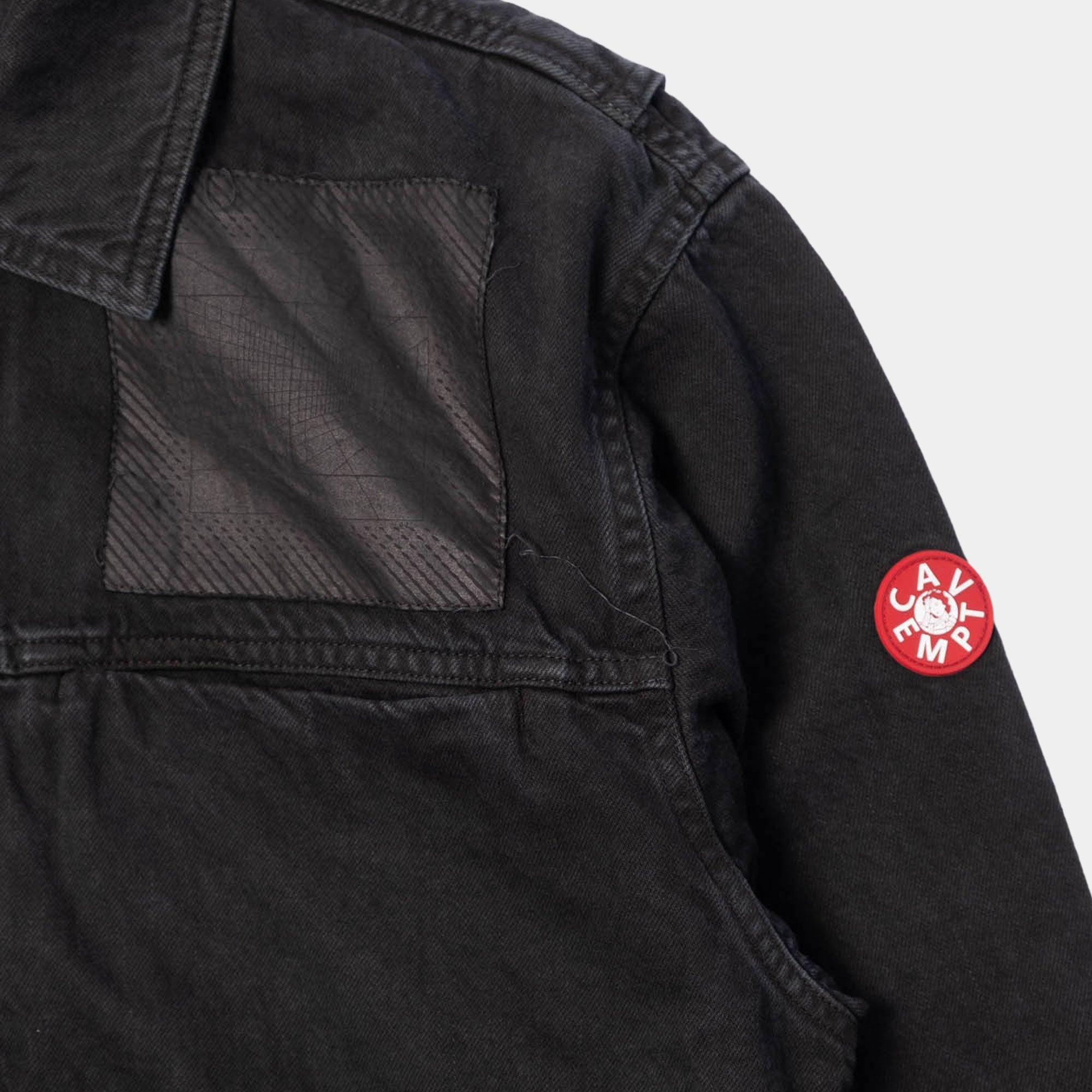 Cav Empt Overdye VH EX DNA Denim Jacket - Charcoal - Never Never