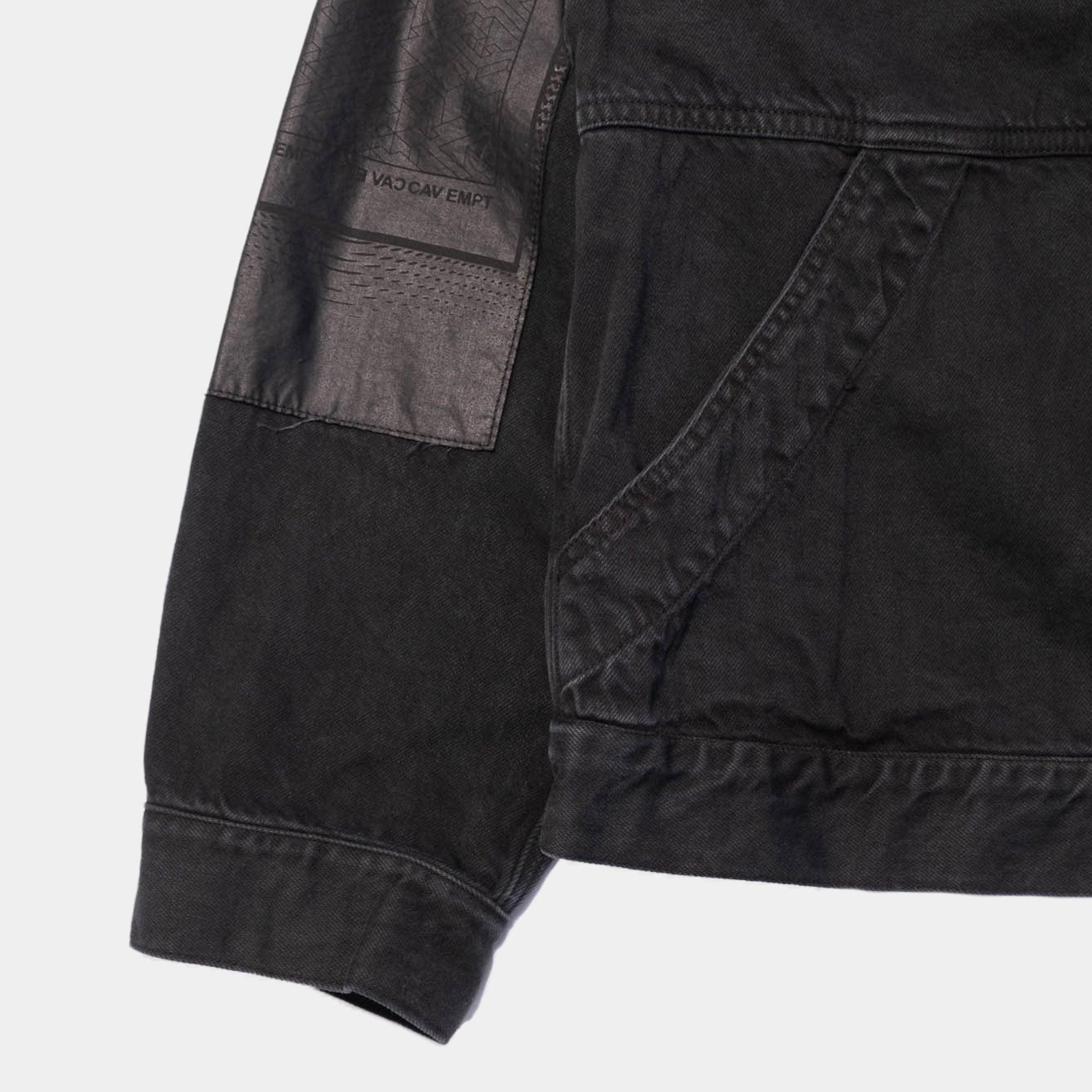 Cav Empt Overdye VH EX DNA Denim Jacket - Charcoal - Never Never