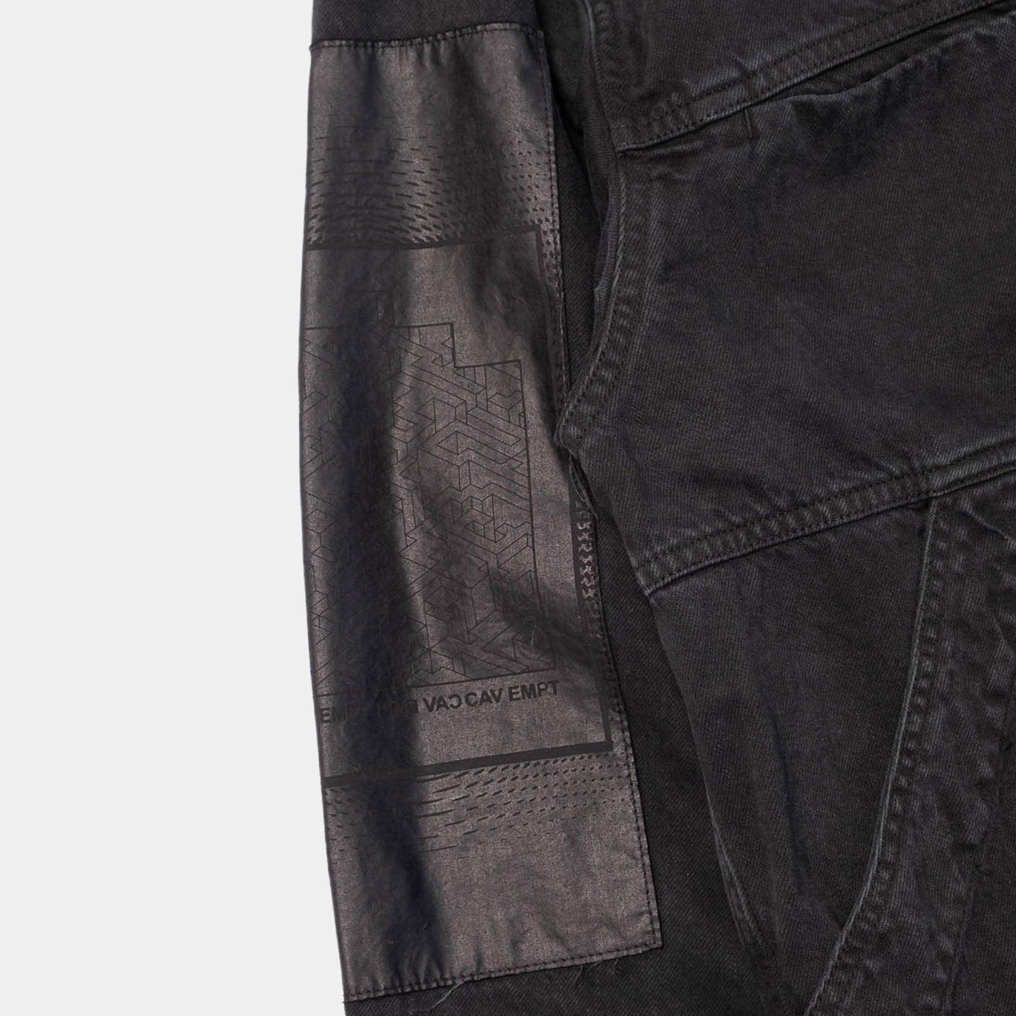 Cav Empt Overdye VH EX DNA Denim Jacket - Charcoal - Never Never