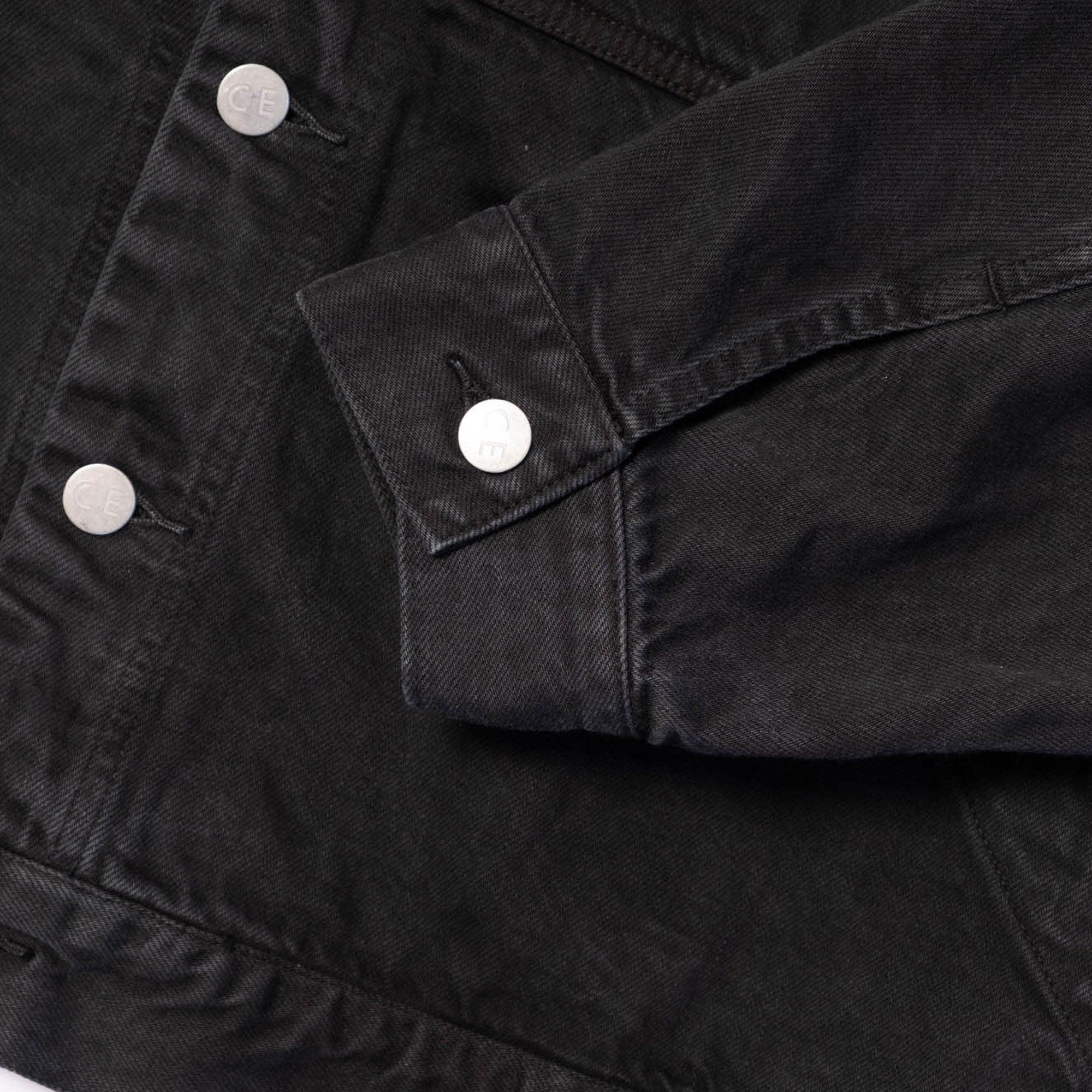 Cav Empt Overdye VH EX DNA Denim Jacket - Charcoal - Never Never