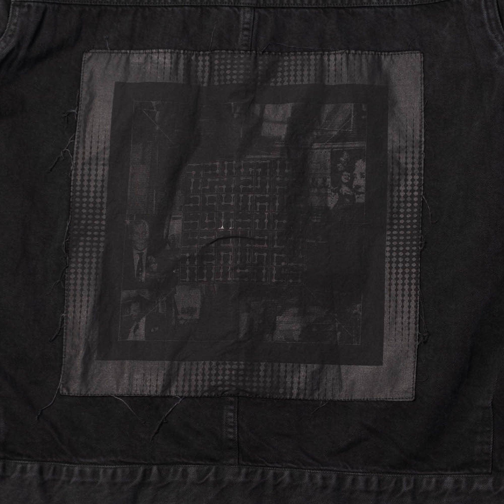Cav Empt Overdye VH EX DNA Denim Jacket - Charcoal - Never Never