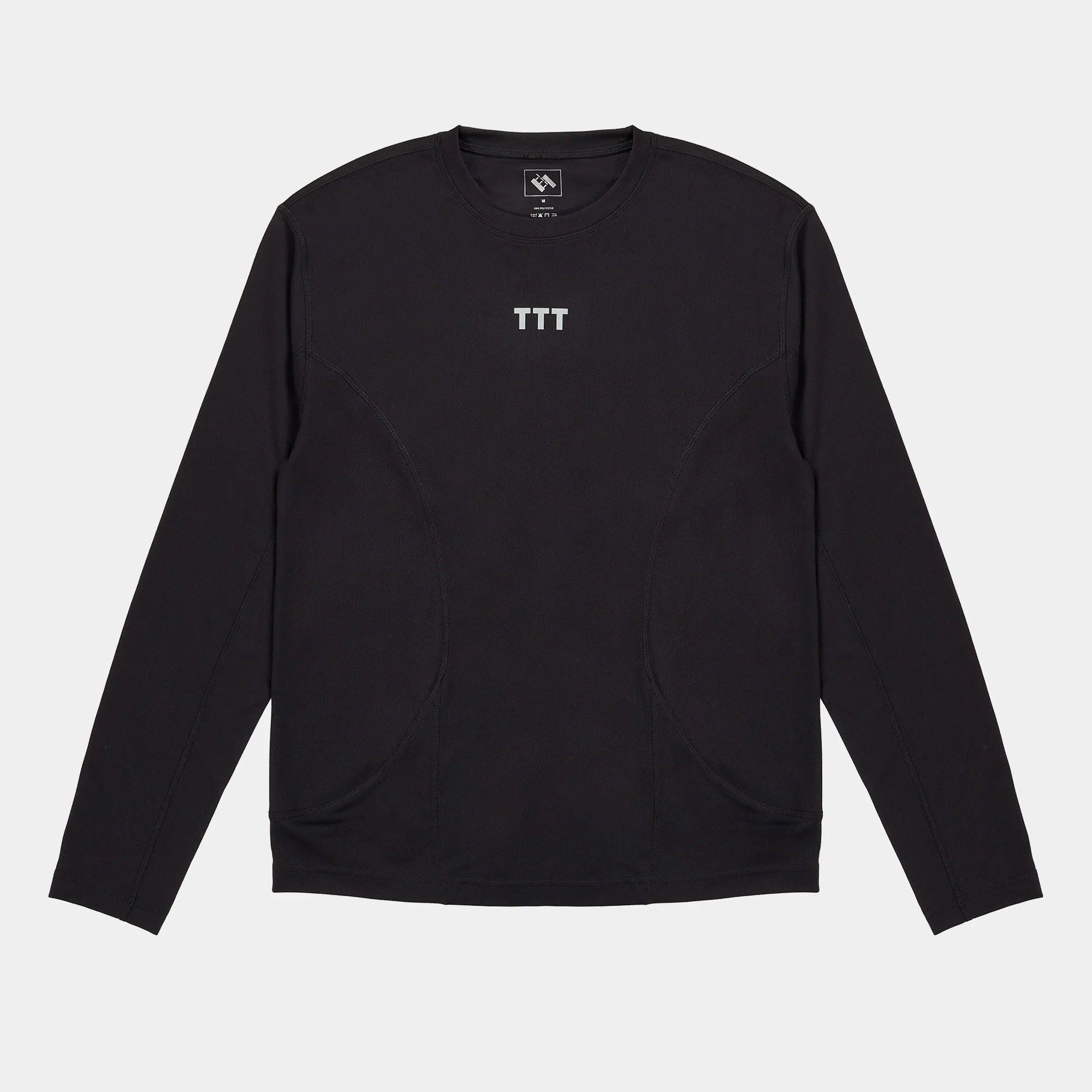 The Trilogy Tapes TTT 3M Winter Running LS T-Shirt - Black