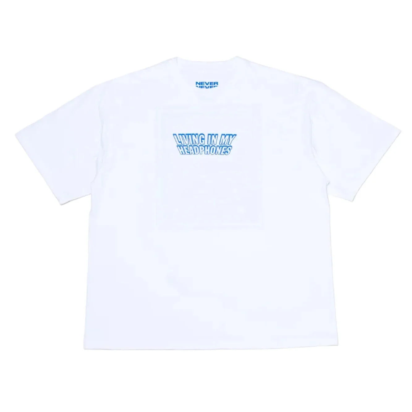 Never Never x Lavelle x Watson Living In My Headphones Tee - White