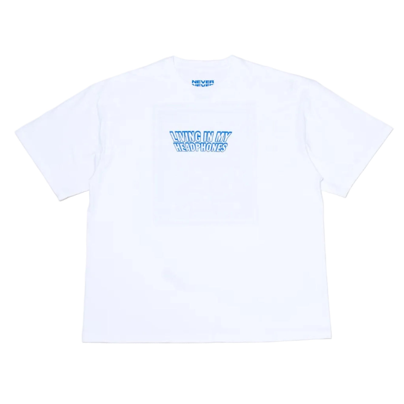Never Never x Lavelle x Watson Living In My Headphones Tee - White