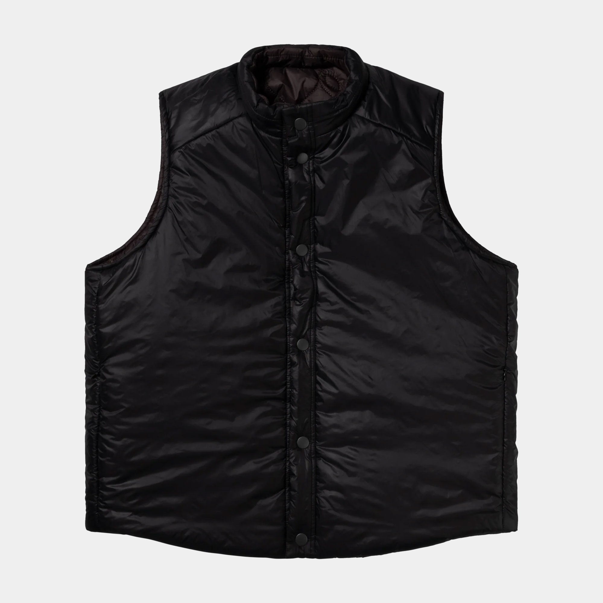 No Problemo Reversible Alien-O Liner Vest - Brown