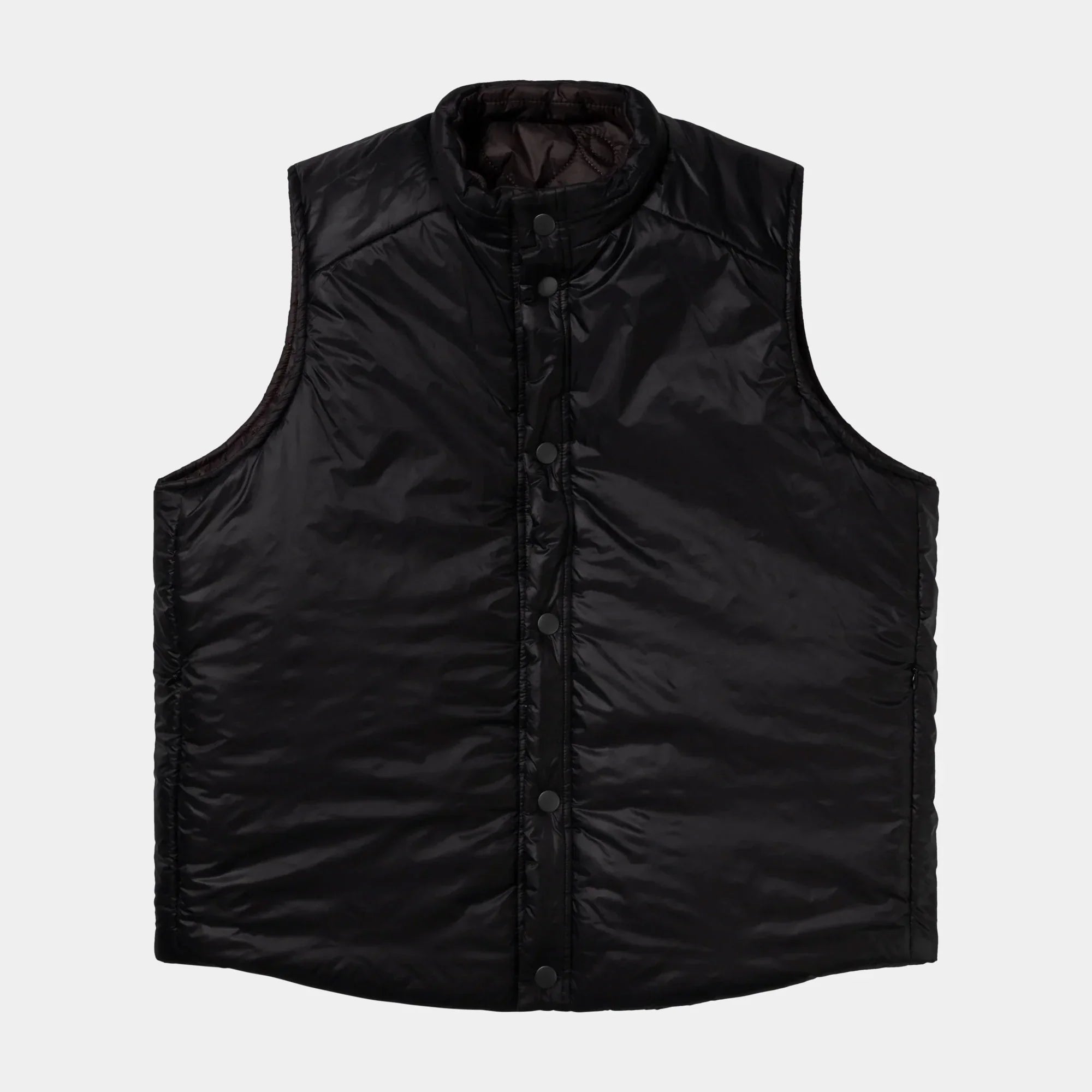 No Problemo Reversible Alien-O Liner Vest - Brown