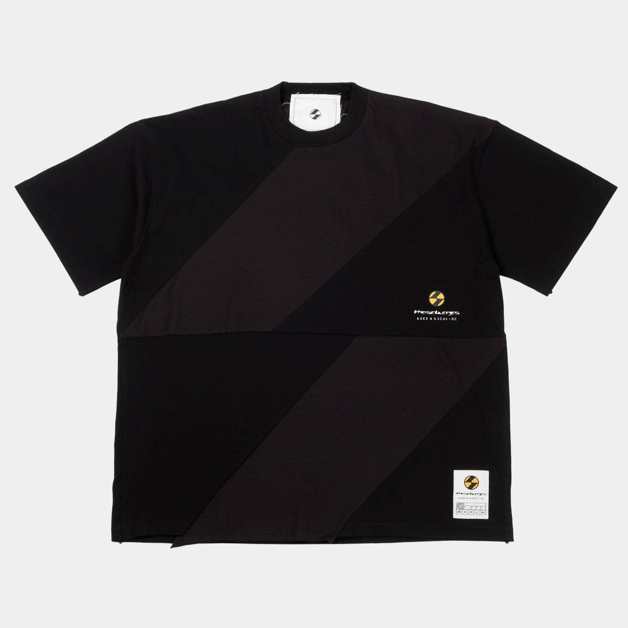 The Salvages Reconstructed Amorph OS T-Shirt - Black - Never Never