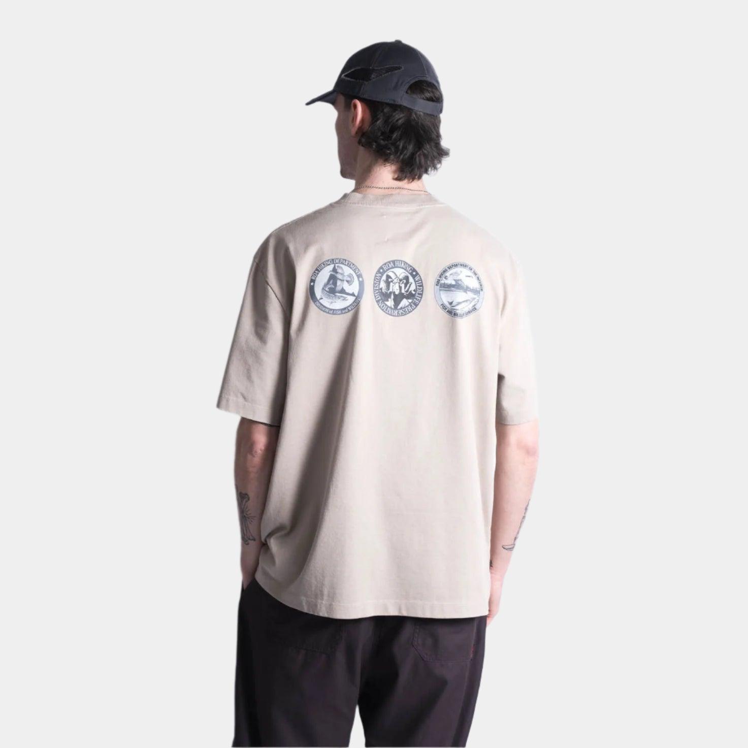 ROA Division Tee - Light Grey - Never Never