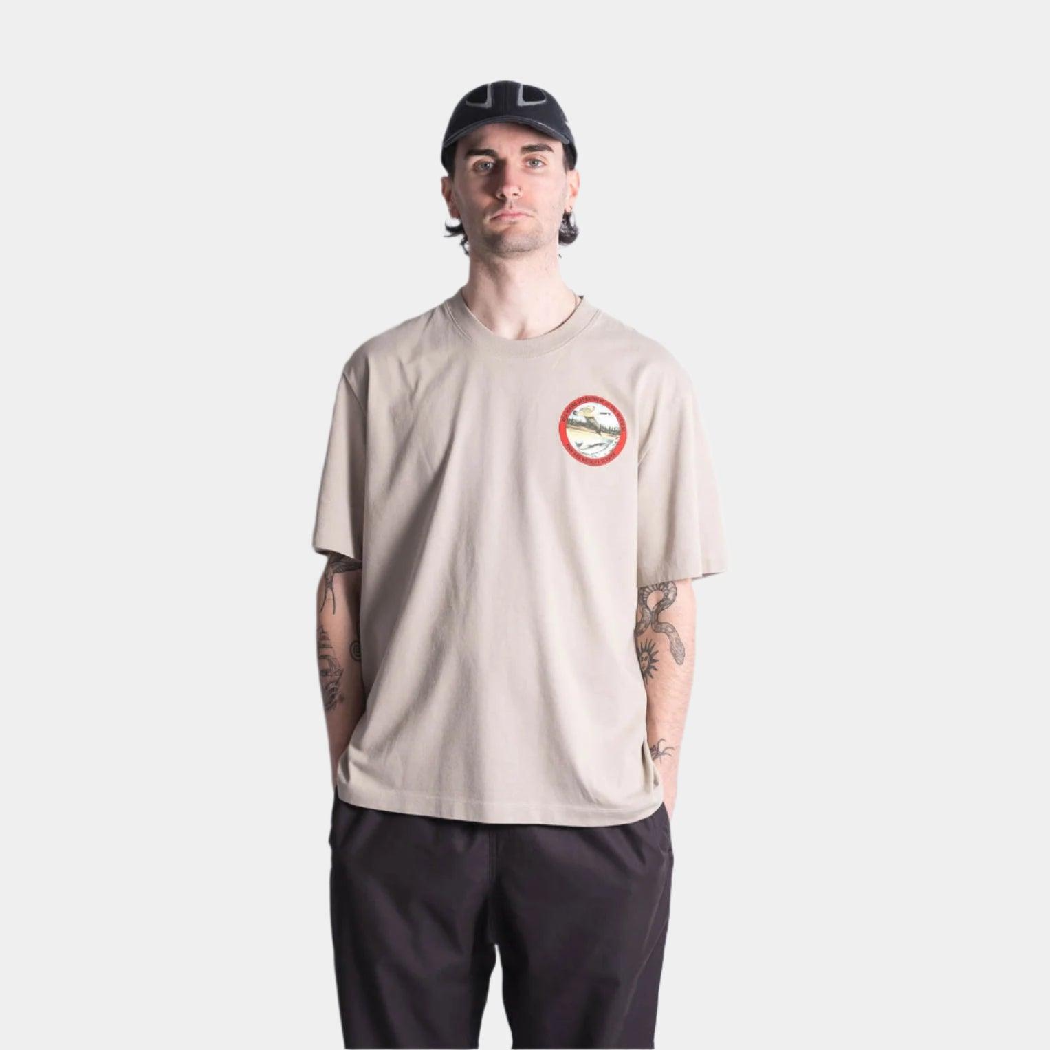ROA Division Tee - Light Grey - Never Never