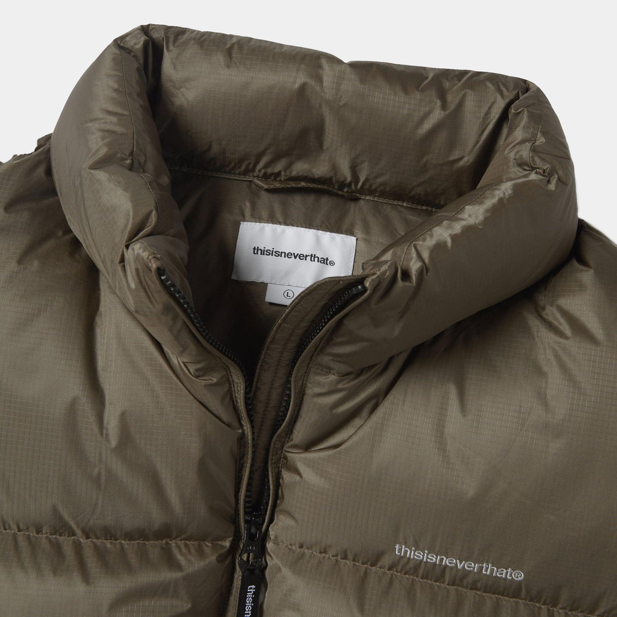 thisisneverthat PERTEX T Down Vest - Olive - Never Never