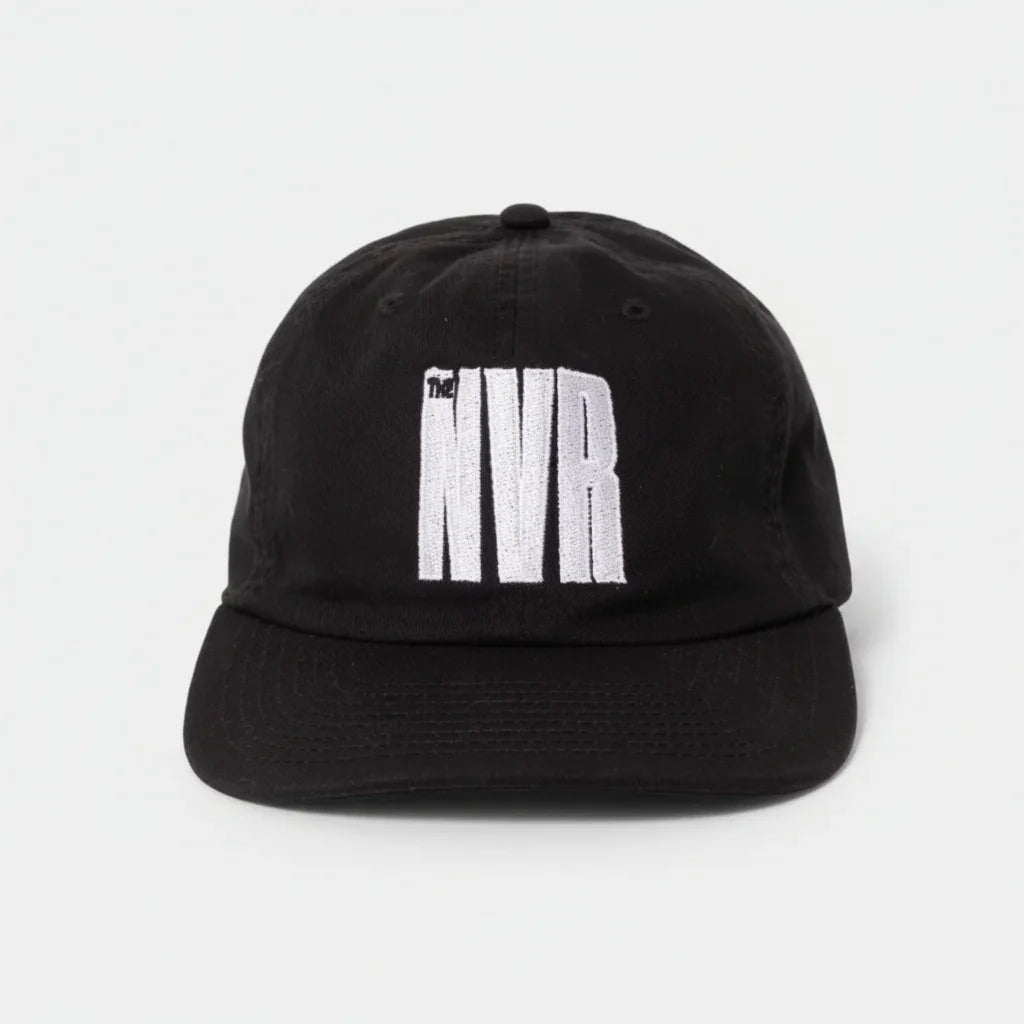 Never Never NVR 6 Panel Hat - Black