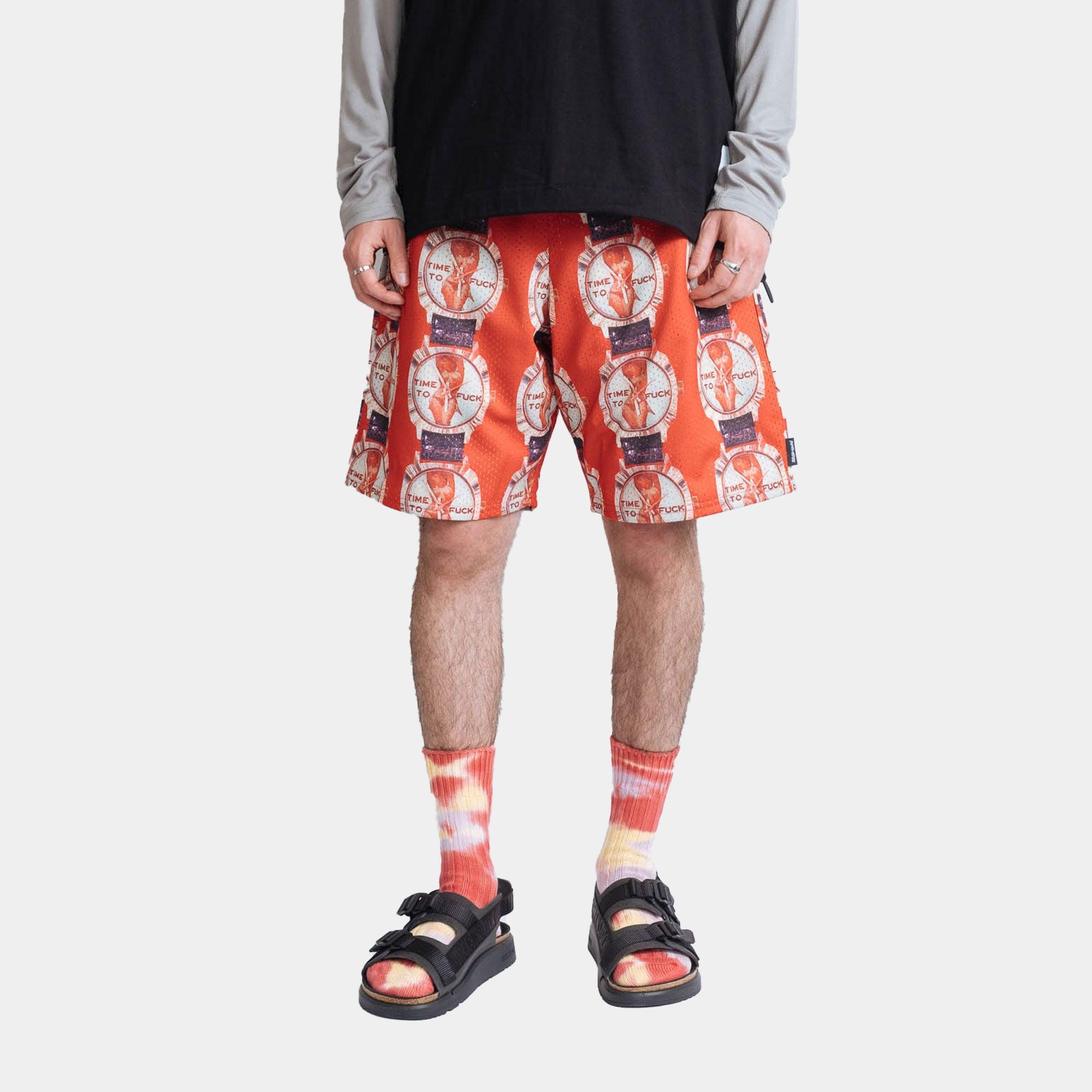 Fucking Awesome TTF Mesh Shorts - All Over Print - Never Never