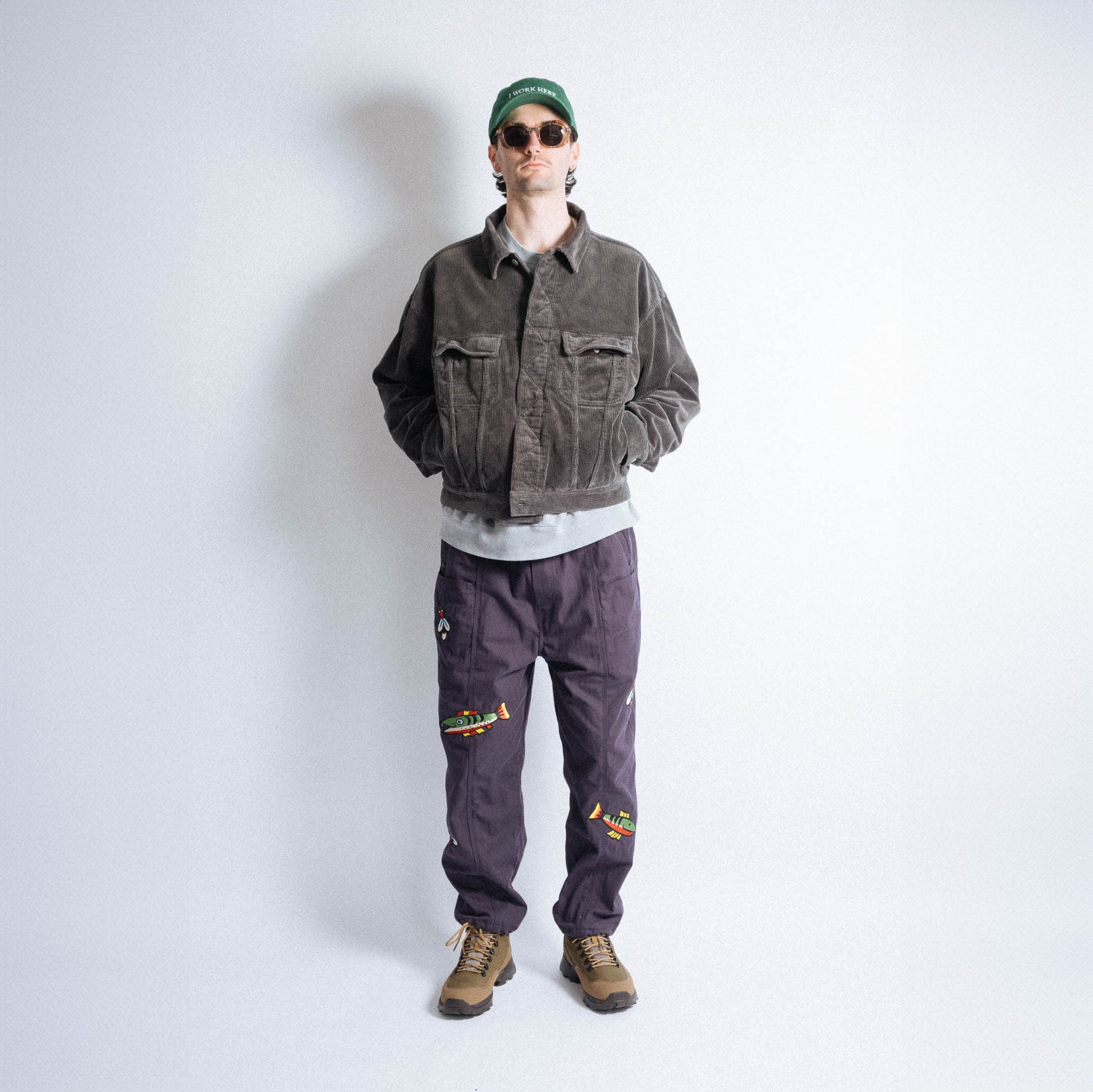 Brain Dead x South2 West8 Fishing Pant - Slate