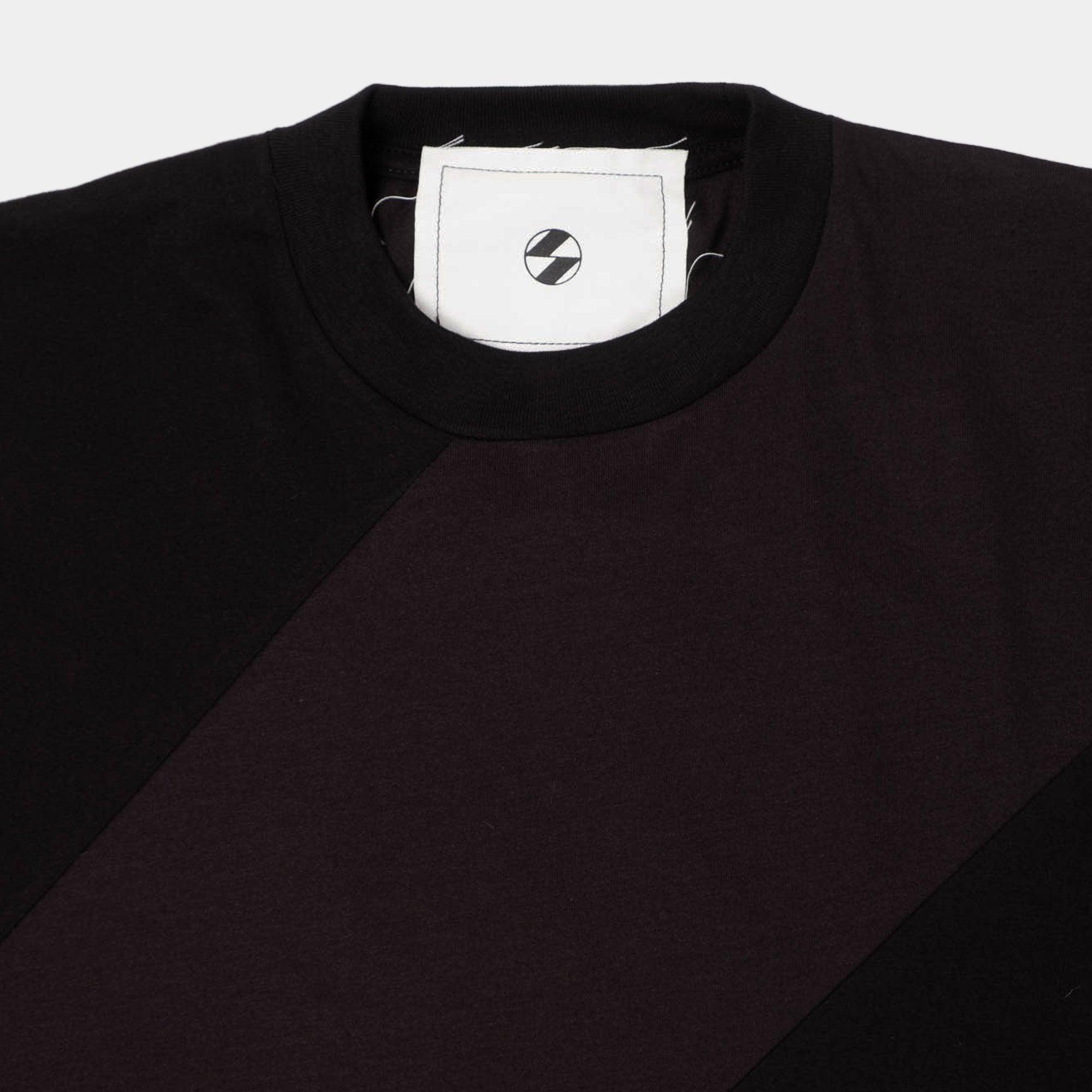 The Salvages Reconstructed Amorph OS T-Shirt - Black - Never Never