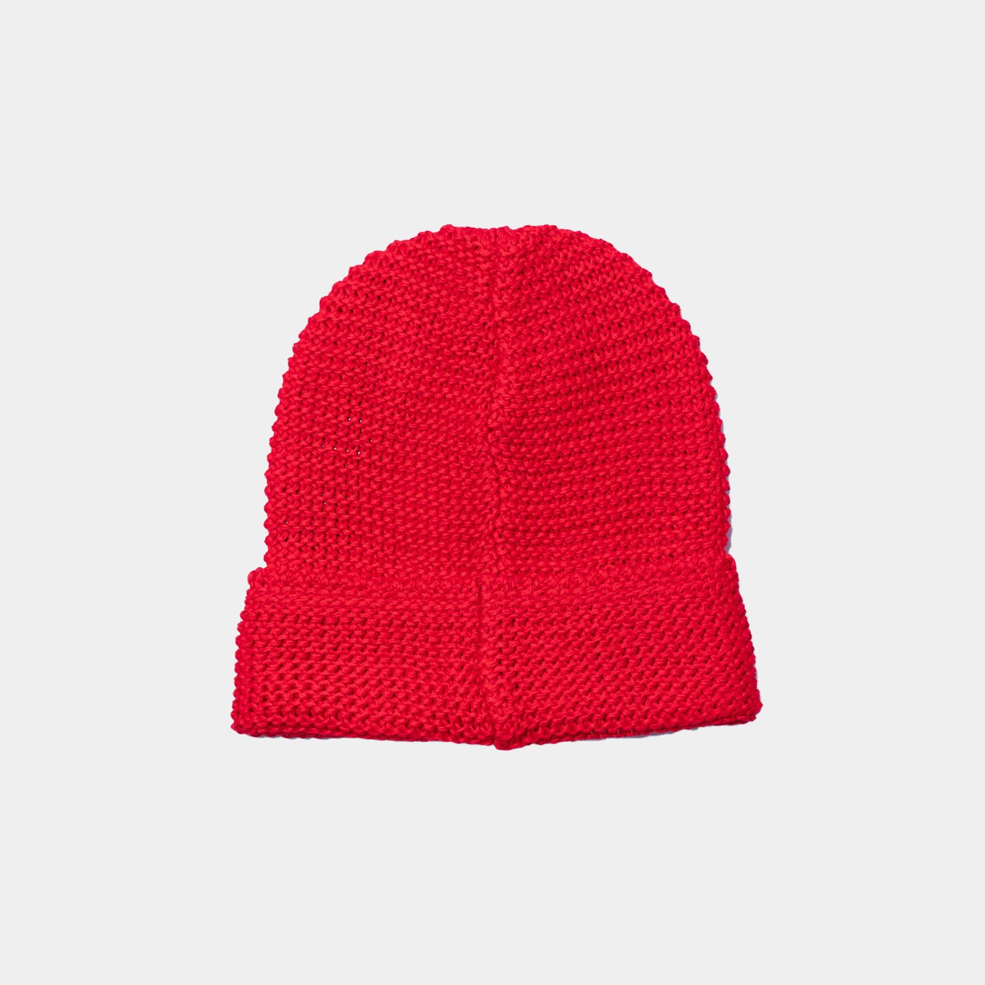 Cav Empt Pre Cog Cotton Knit Cap - Red - Never Never