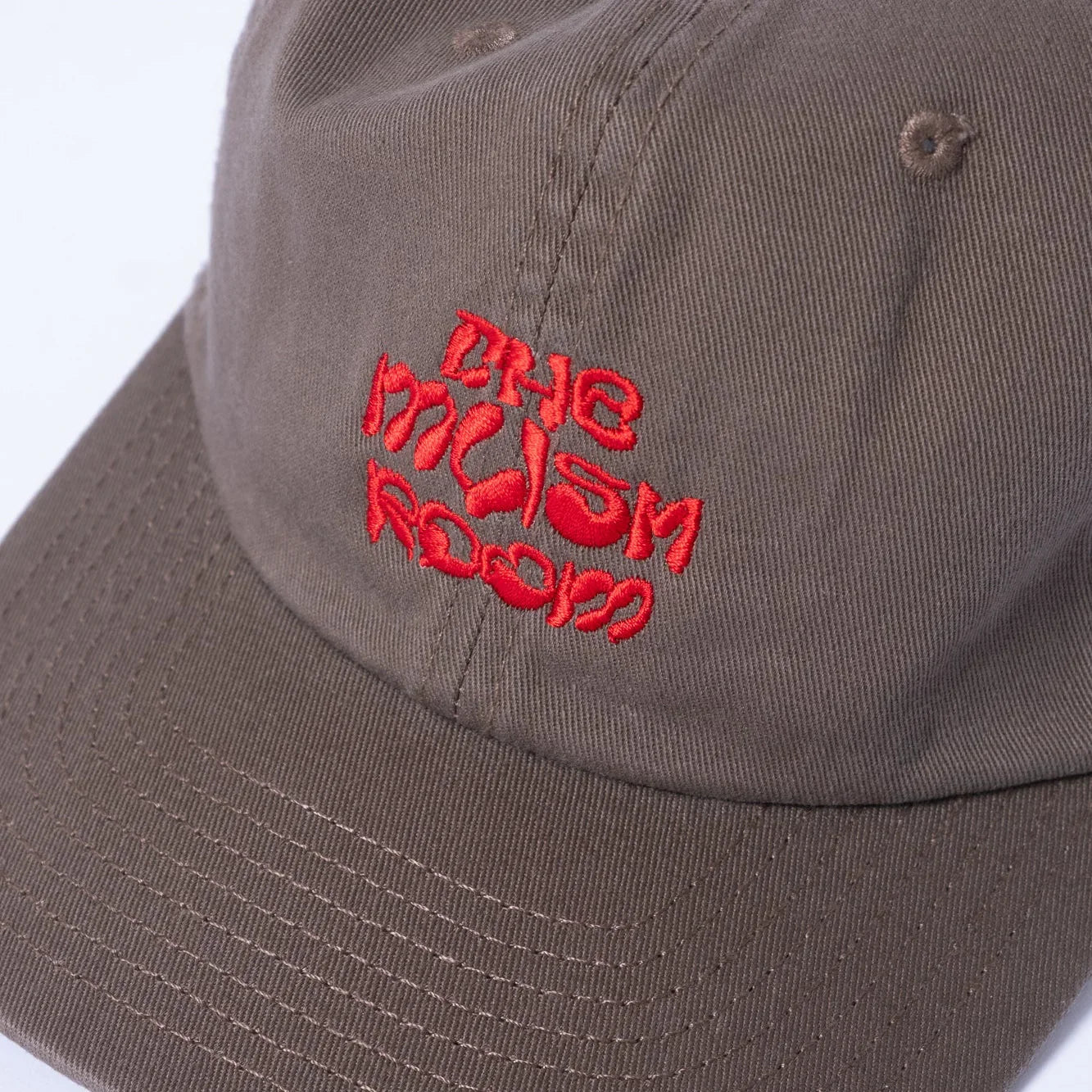 Never Never The Mush Room 6 Panel Hat - Washed Brown