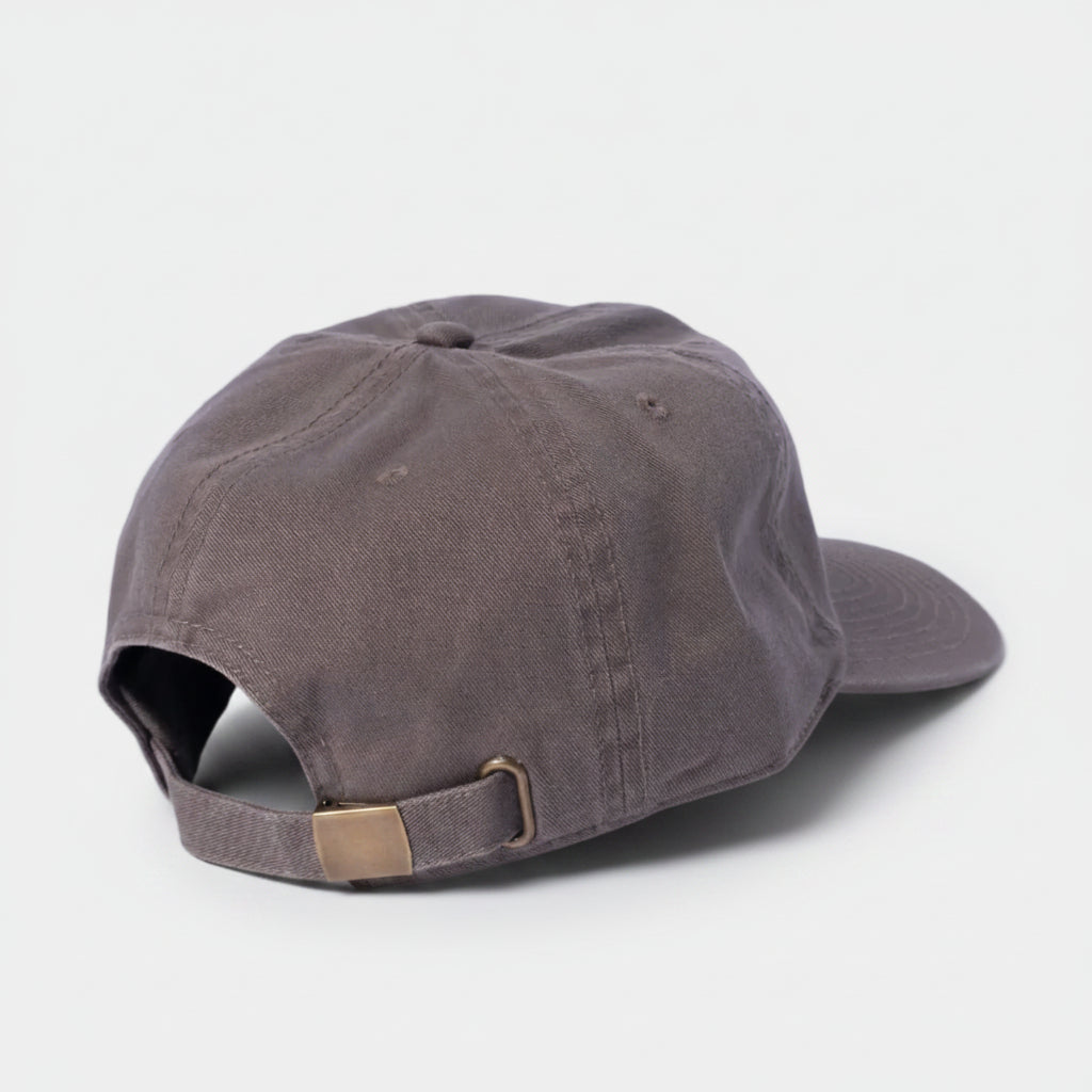 Never Never The Mush Room 6 Panel Hat - Washed Brown