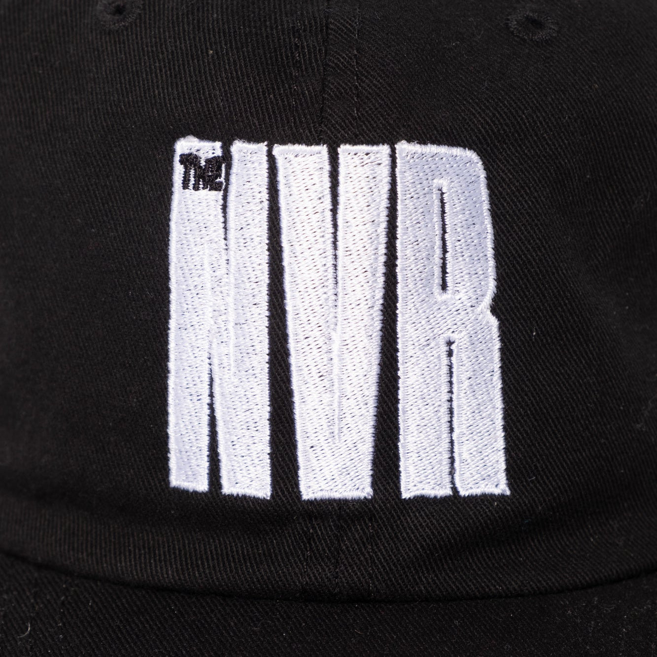 Never Never NVR 6 Panel Hat - Black
