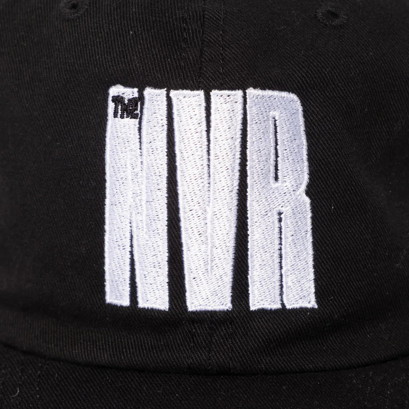 Never Never NVR 6 Panel Hat - Black