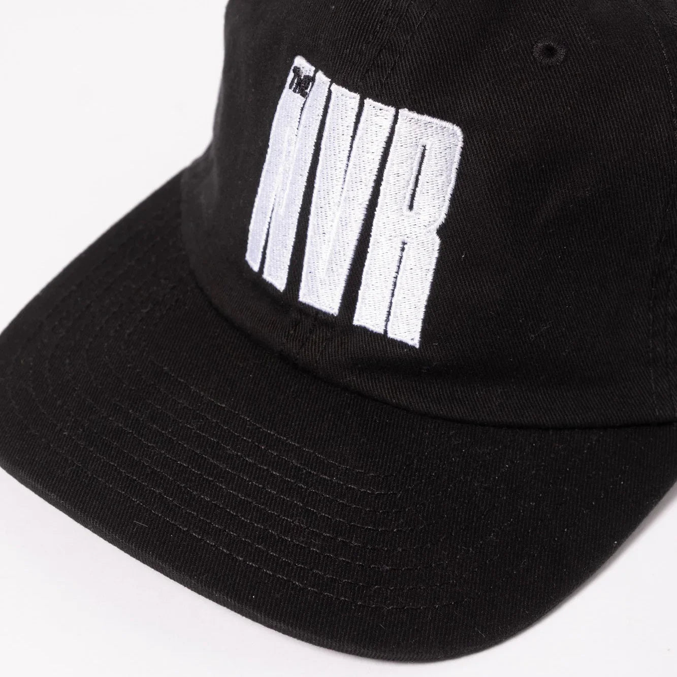 Never Never NVR 6 Panel Hat - Black