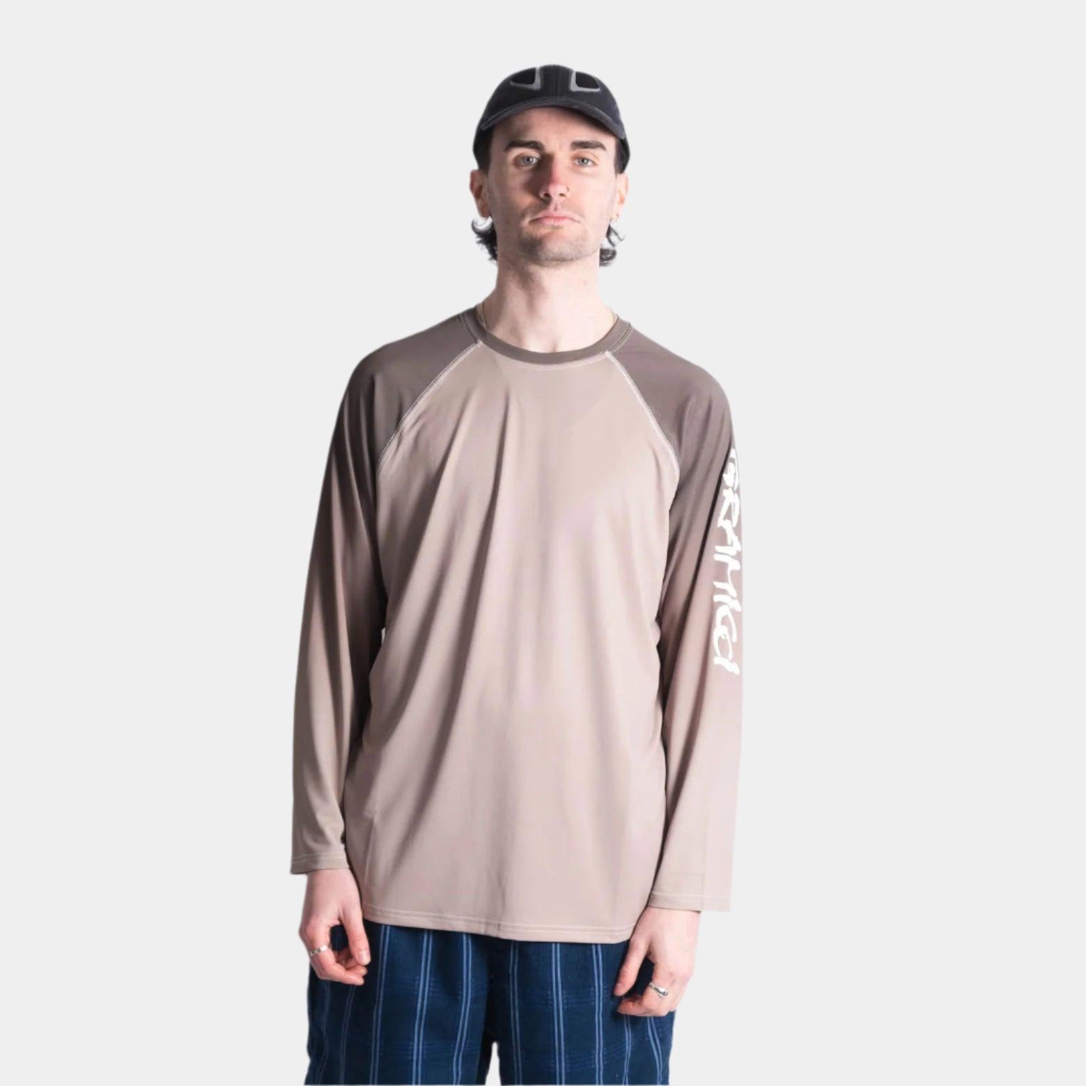 Gramicci UPF Shield LS Top - Coffee - Never Never