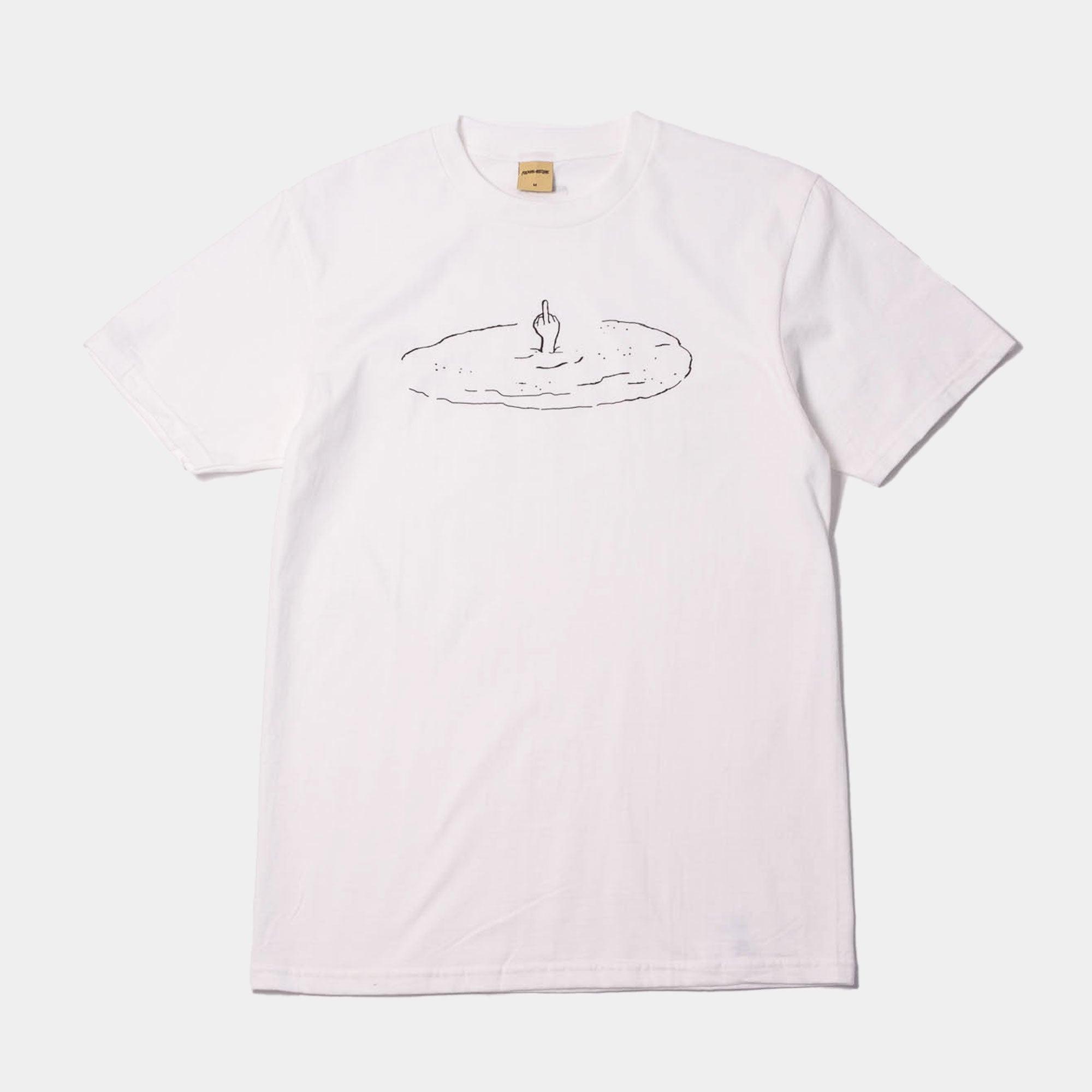 Fucking Awesome Fuck The World Tee - White - Never Never