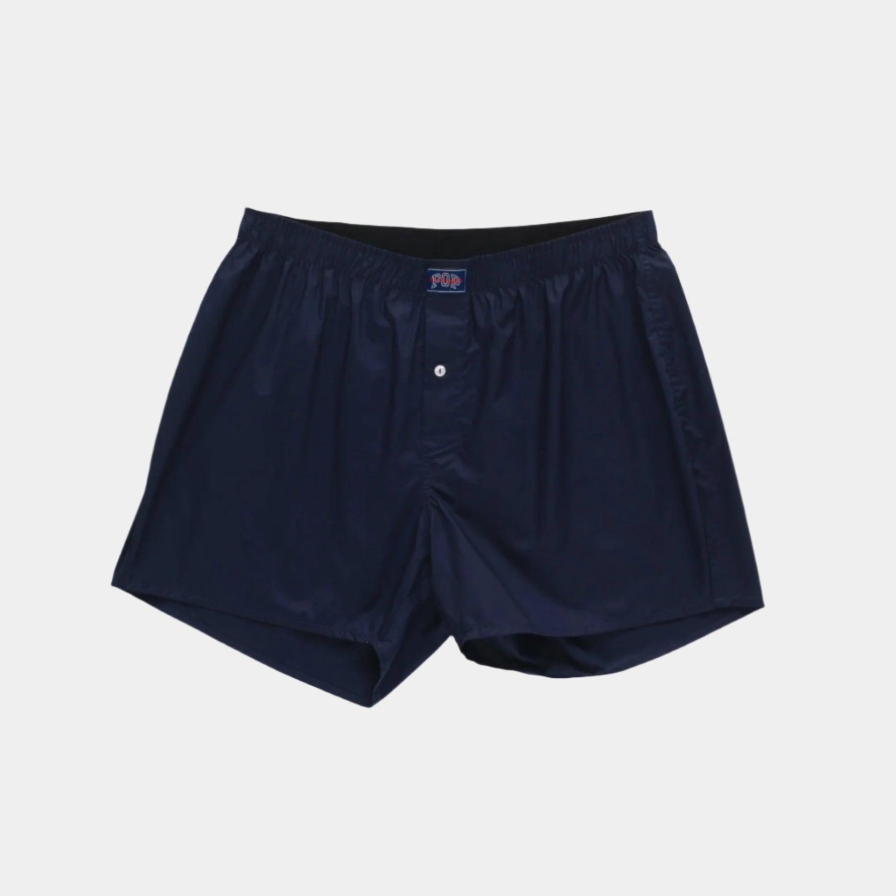 Pop Trading Company Boxer Shorts 3-Pack - Black/Navy/Check - Never Never