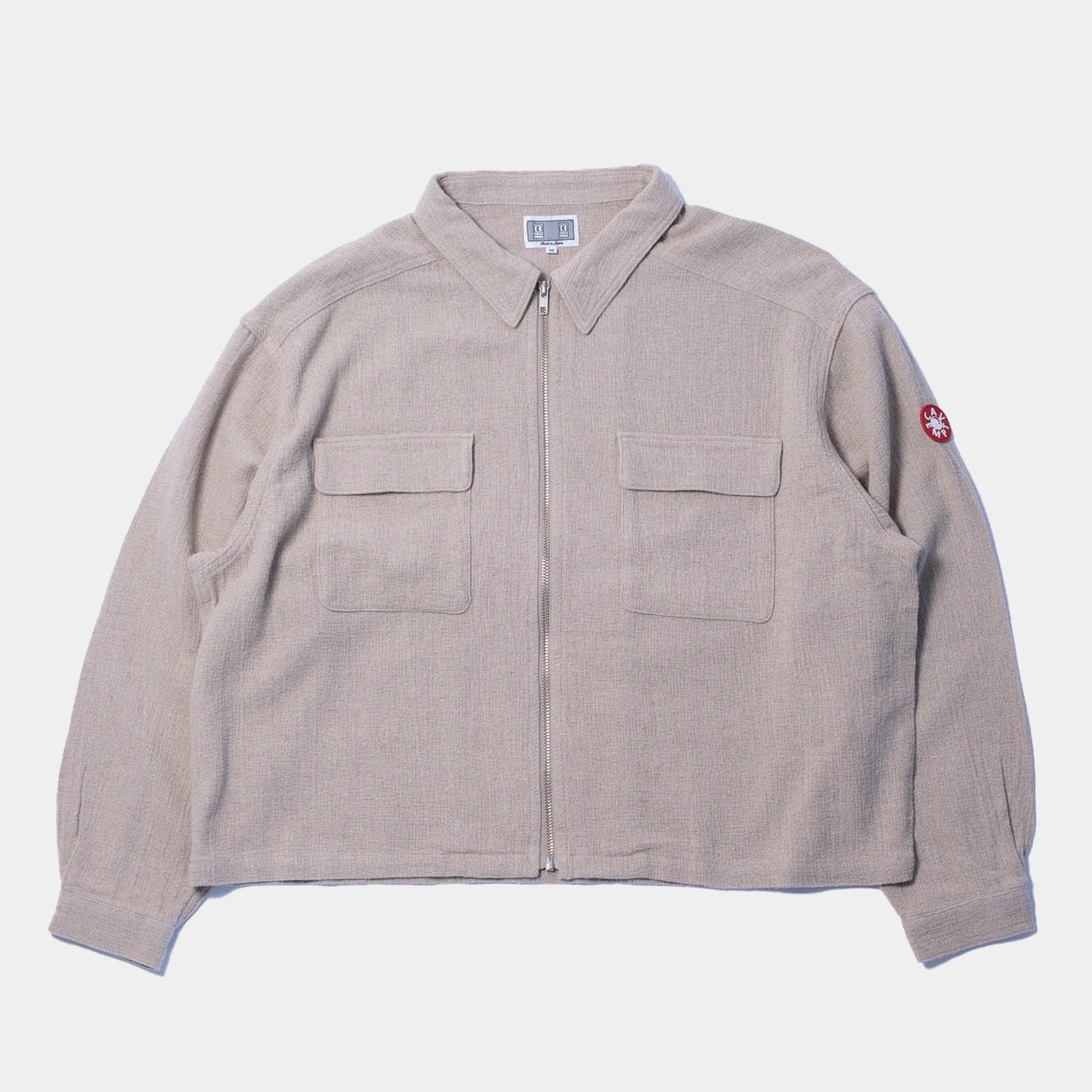 Cav Empt C/L Zip Short Shirt Jacket - Grey - Never Never