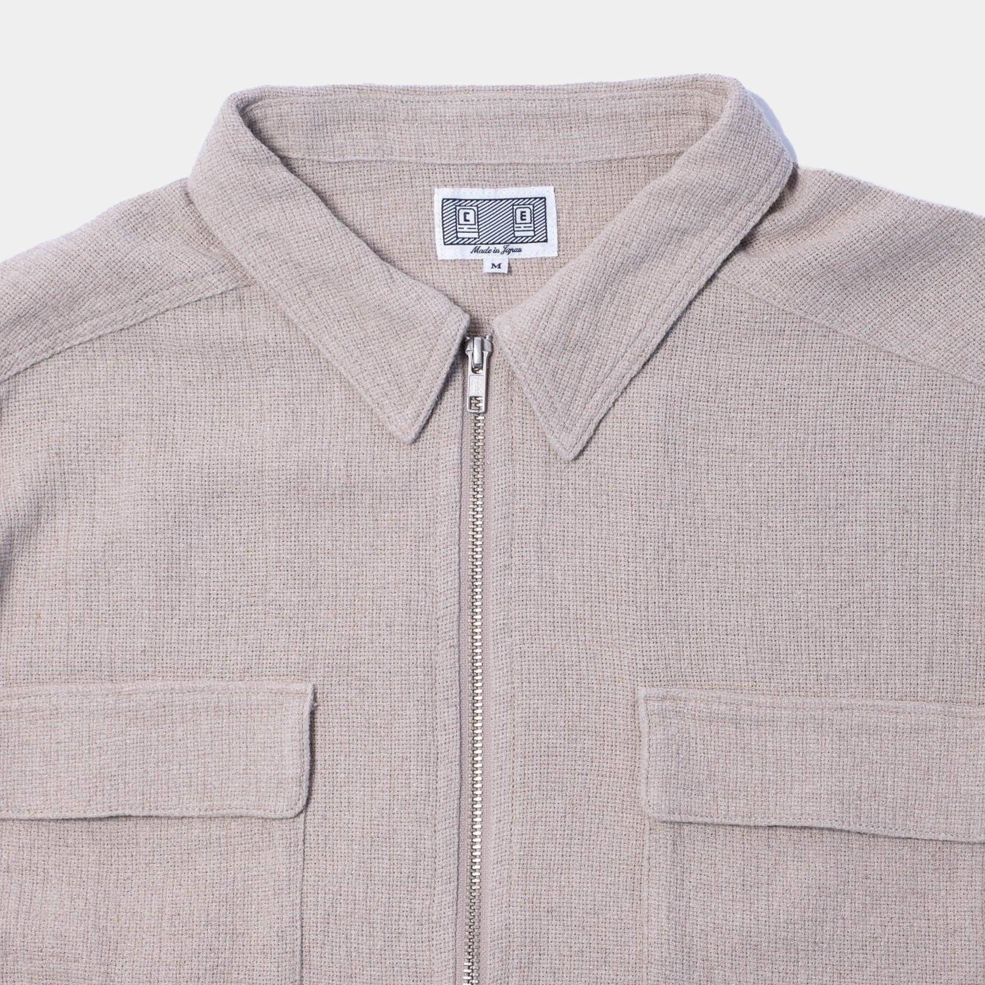 Cav Empt C/L Zip Short Shirt Jacket - Grey - Never Never