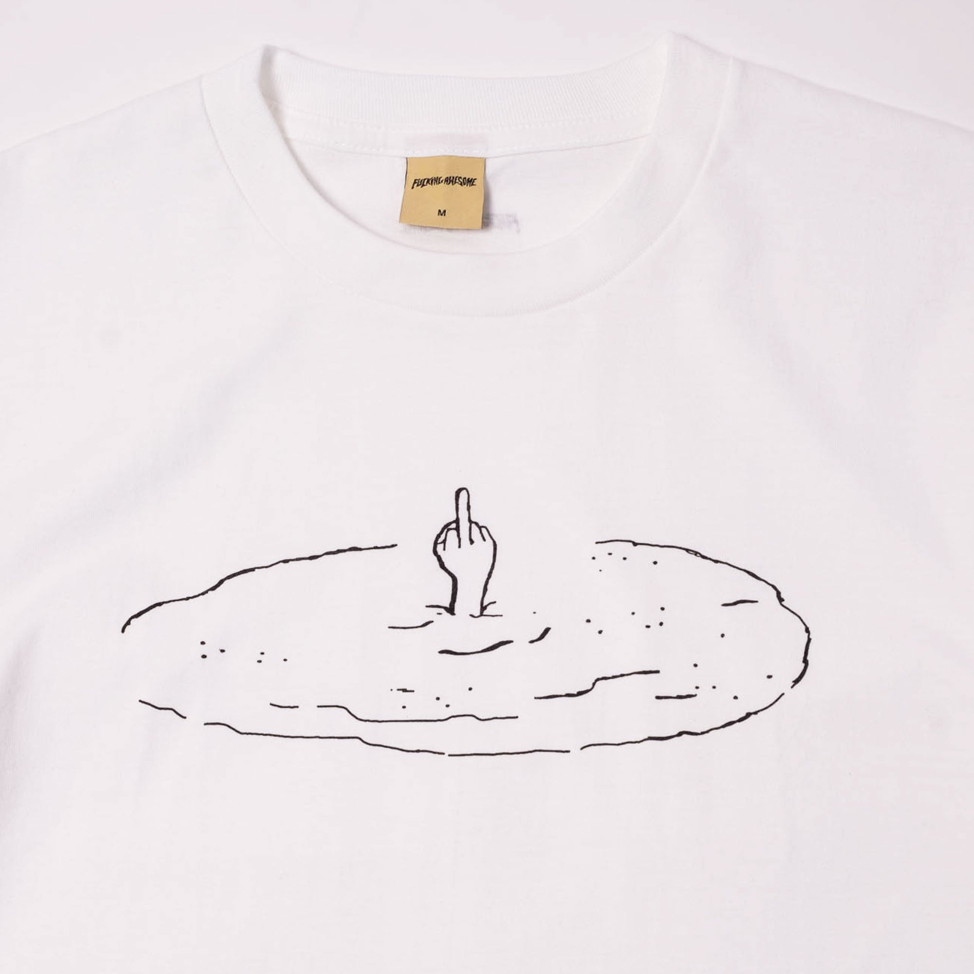 Fucking Awesome Fuck The World Tee - White