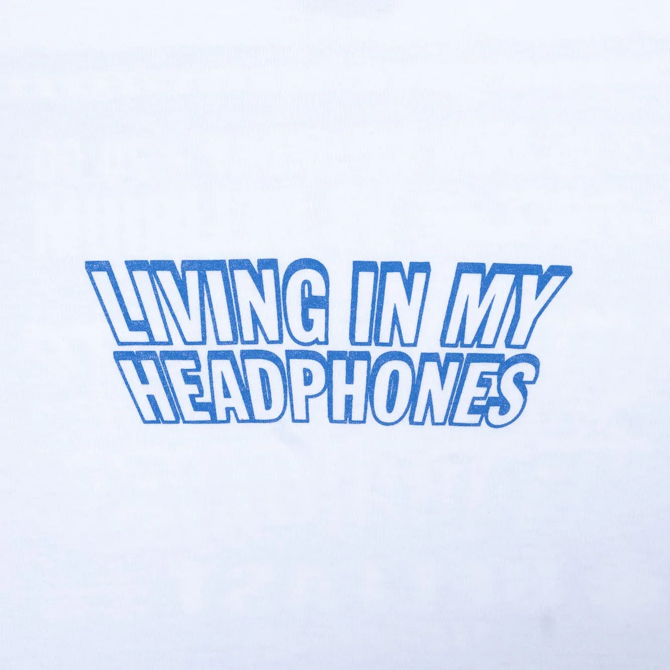 Never Never x Lavelle x Watson Living In My Headphones Tee - White