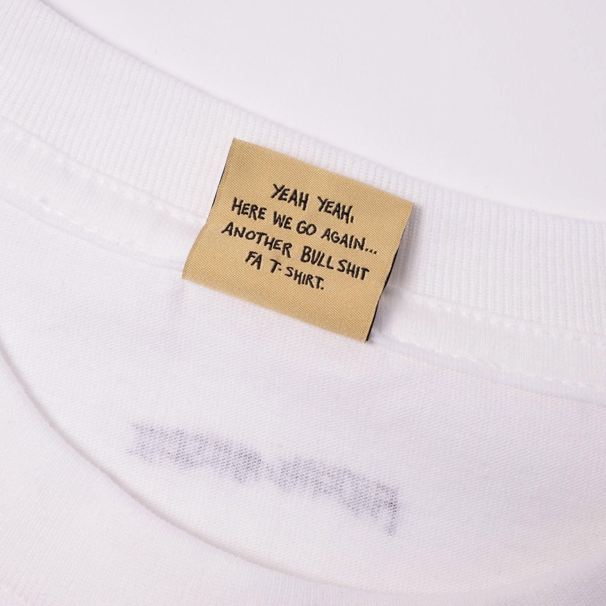 Fucking Awesome Fuck The World Tee - White - Never Never