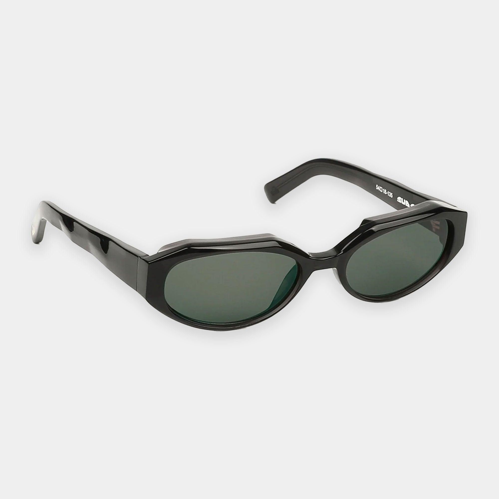 Sub Sun SUB015 Sunglasses - Transparent Black/Grey - Never Never