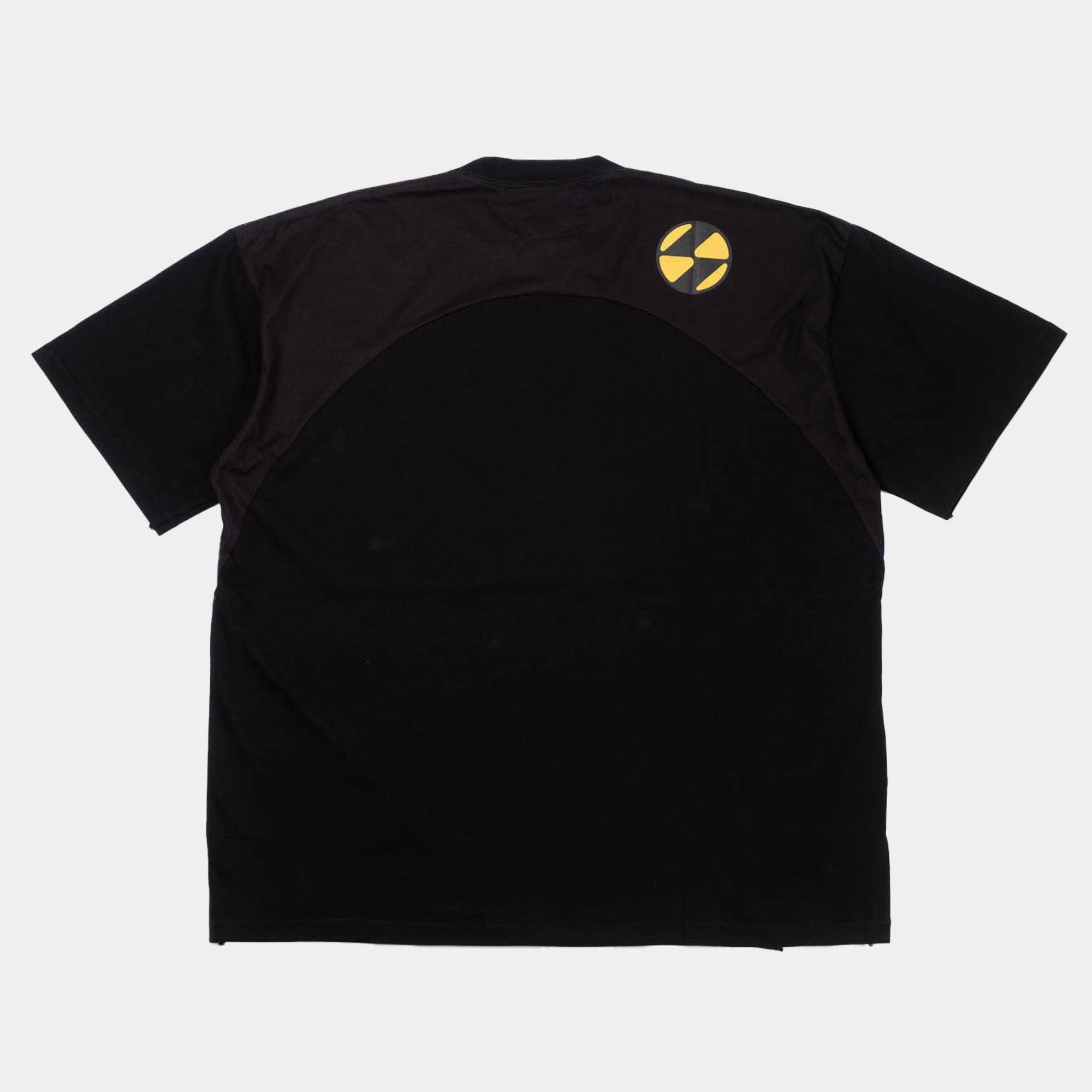 The Salvages Reconstructed Amorph OS T-Shirt - Black - Never Never