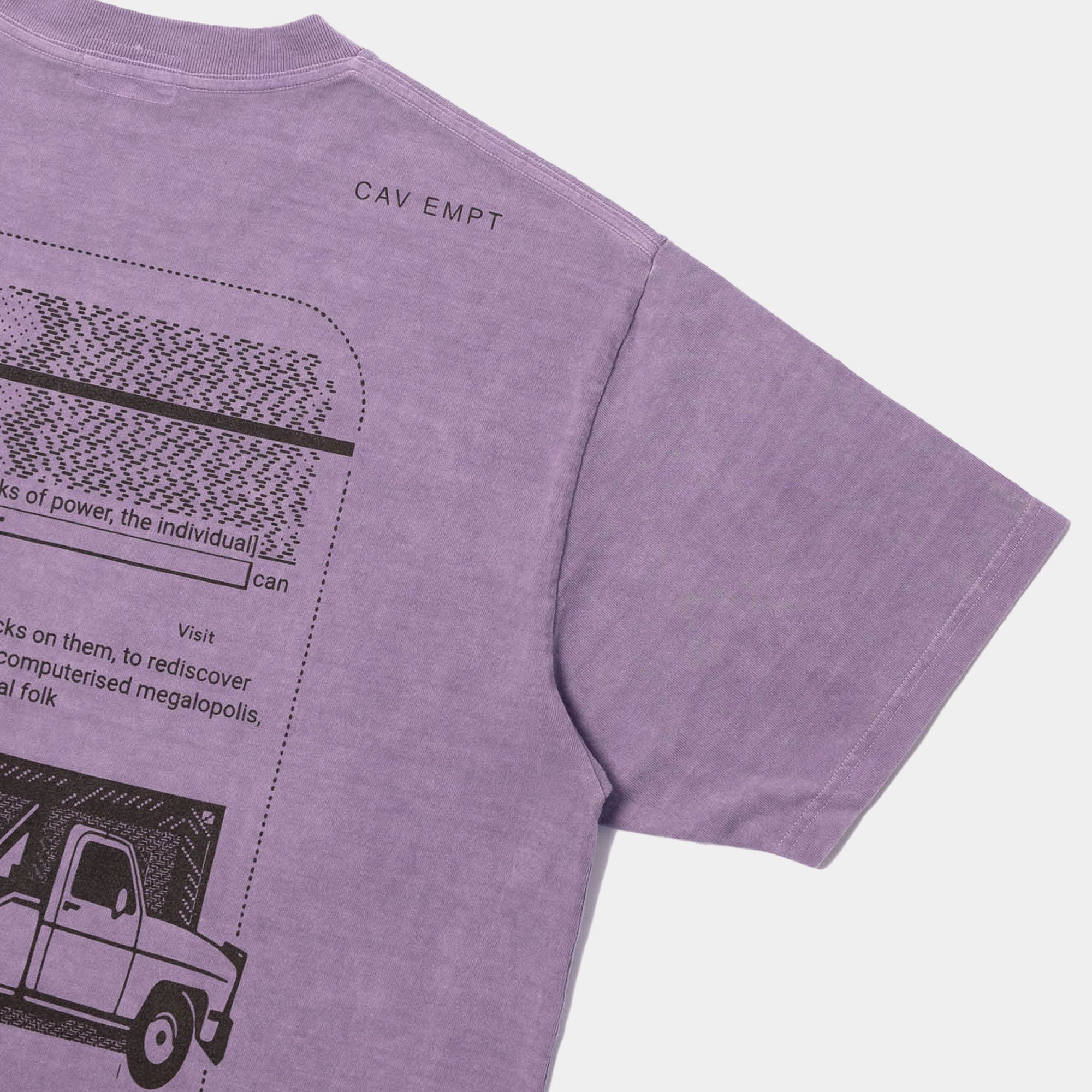 Cav Empt MD Siege Engine T-Shirt - Purple