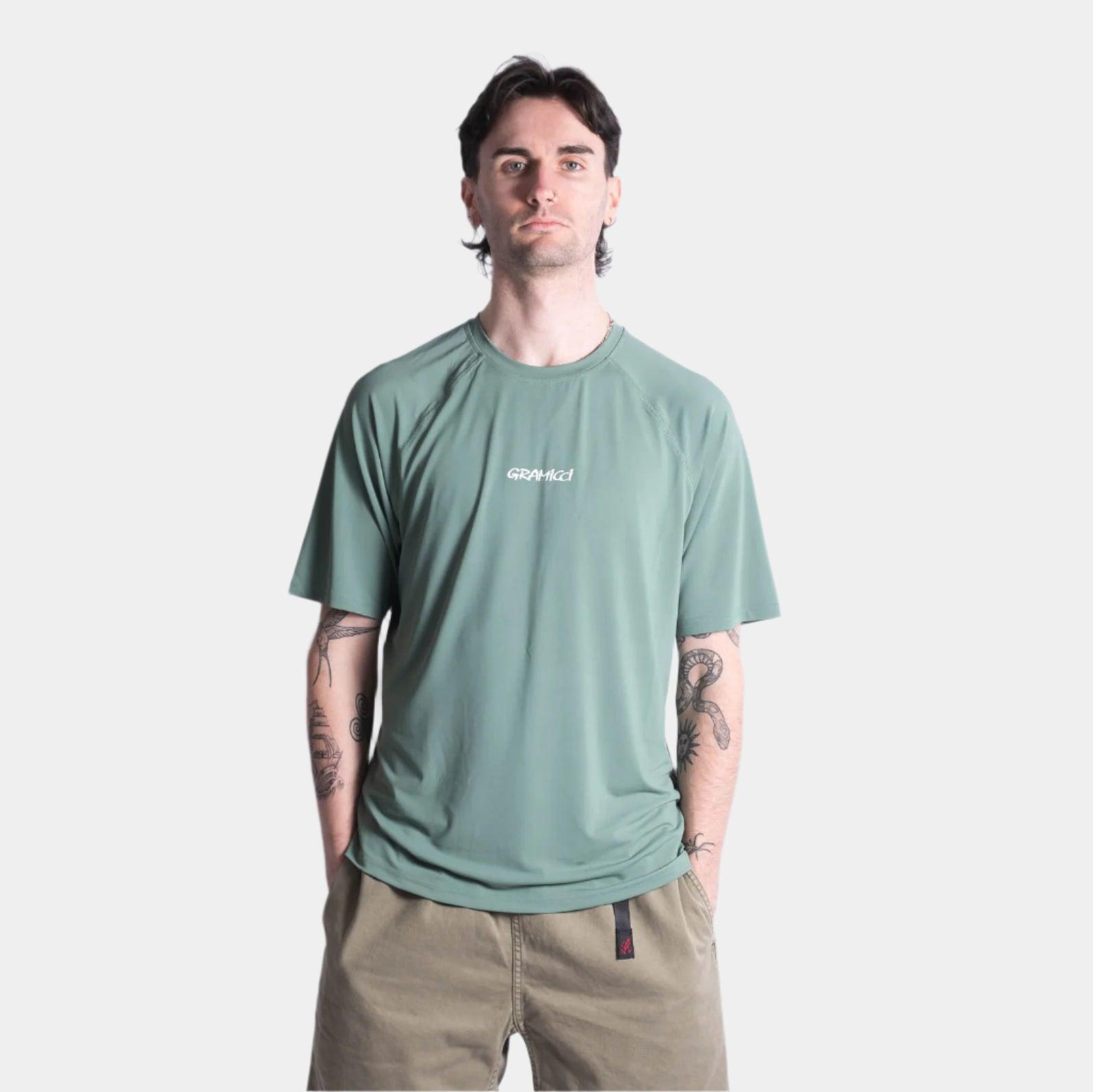 Gramicci UPF Shield SS Top - Jungle - Never Never
