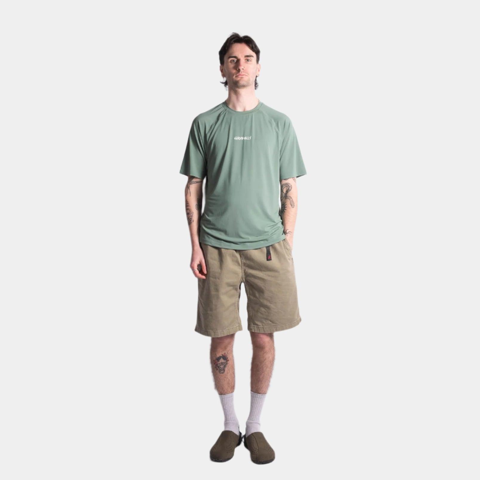 Gramicci UPF Shield SS Top - Jungle - Never Never