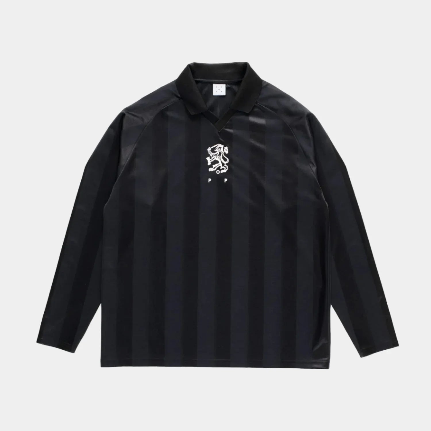 Pop Trading Company Sportif LS T-Shirt - Black