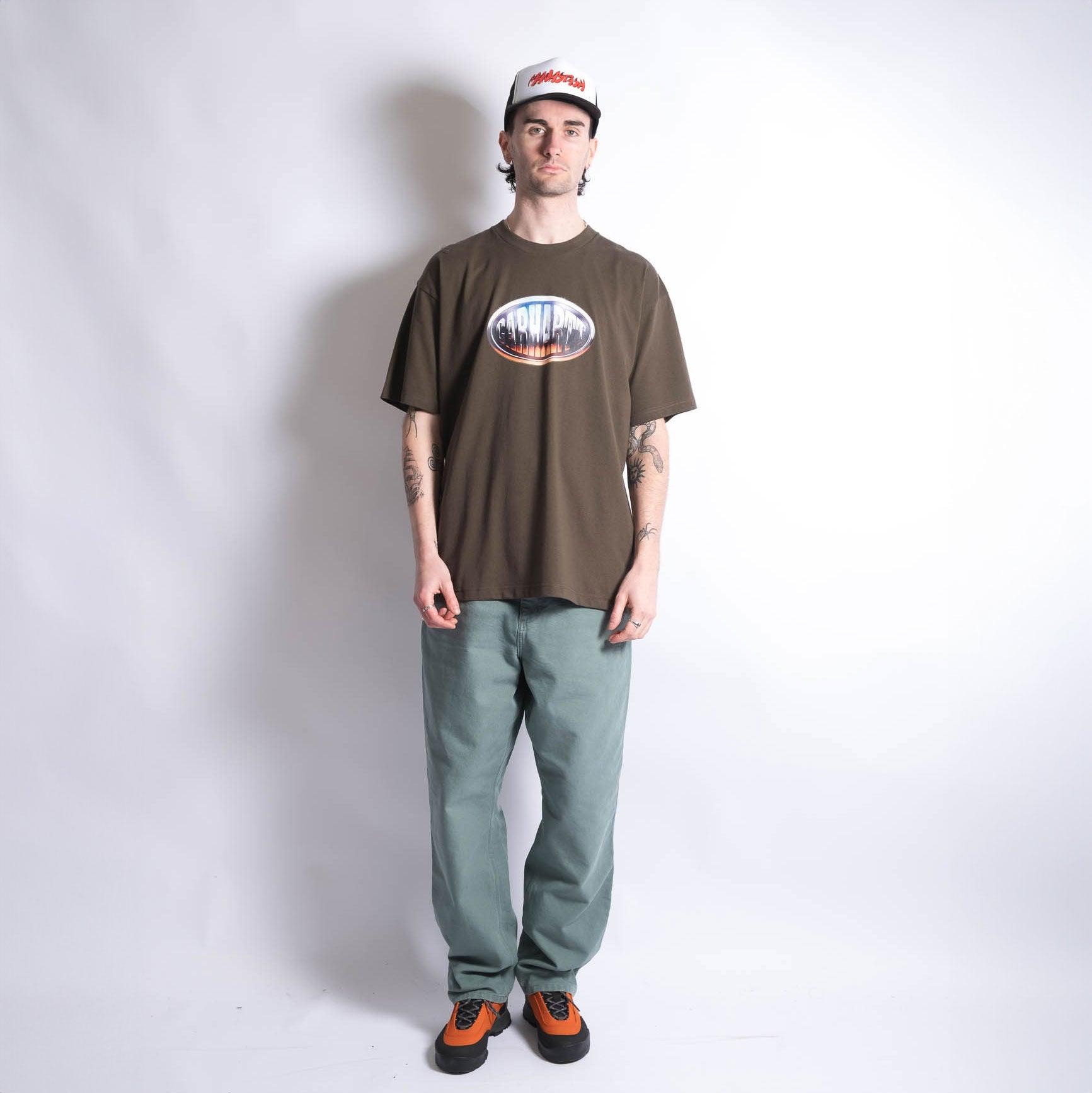 Carhartt WIP Single Knee Pant - Silver Pine - Never Never