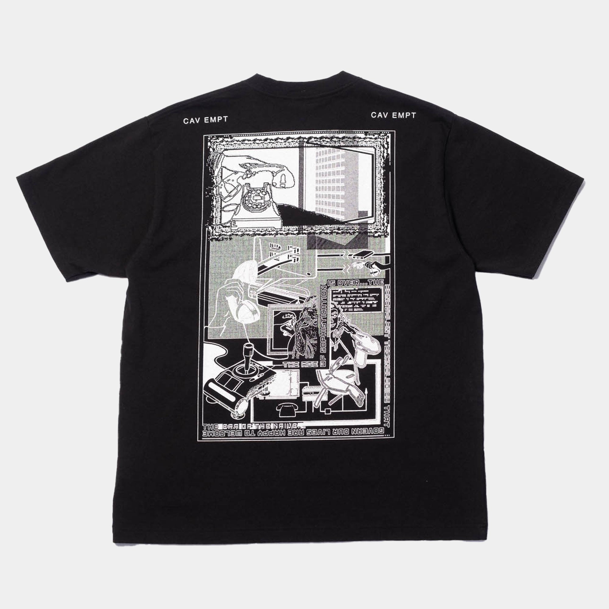 Cav Empt MD Crash Vacui T-Shirt - Black