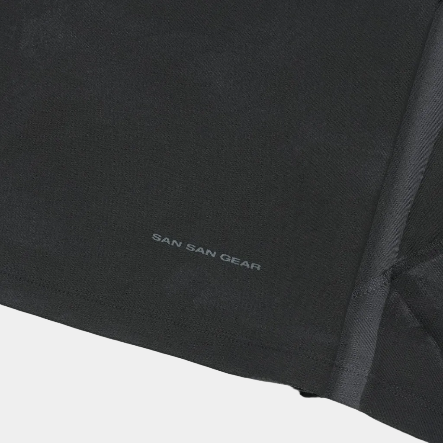 San San Gear Contrast Long Sleeve - Charcoal