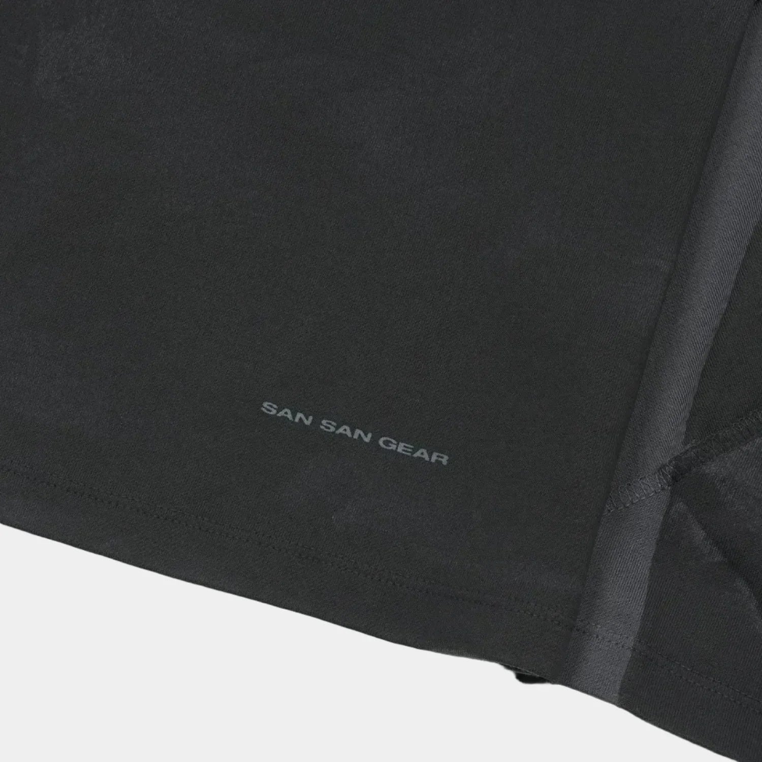 San San Gear Contrast Long Sleeve - Charcoal