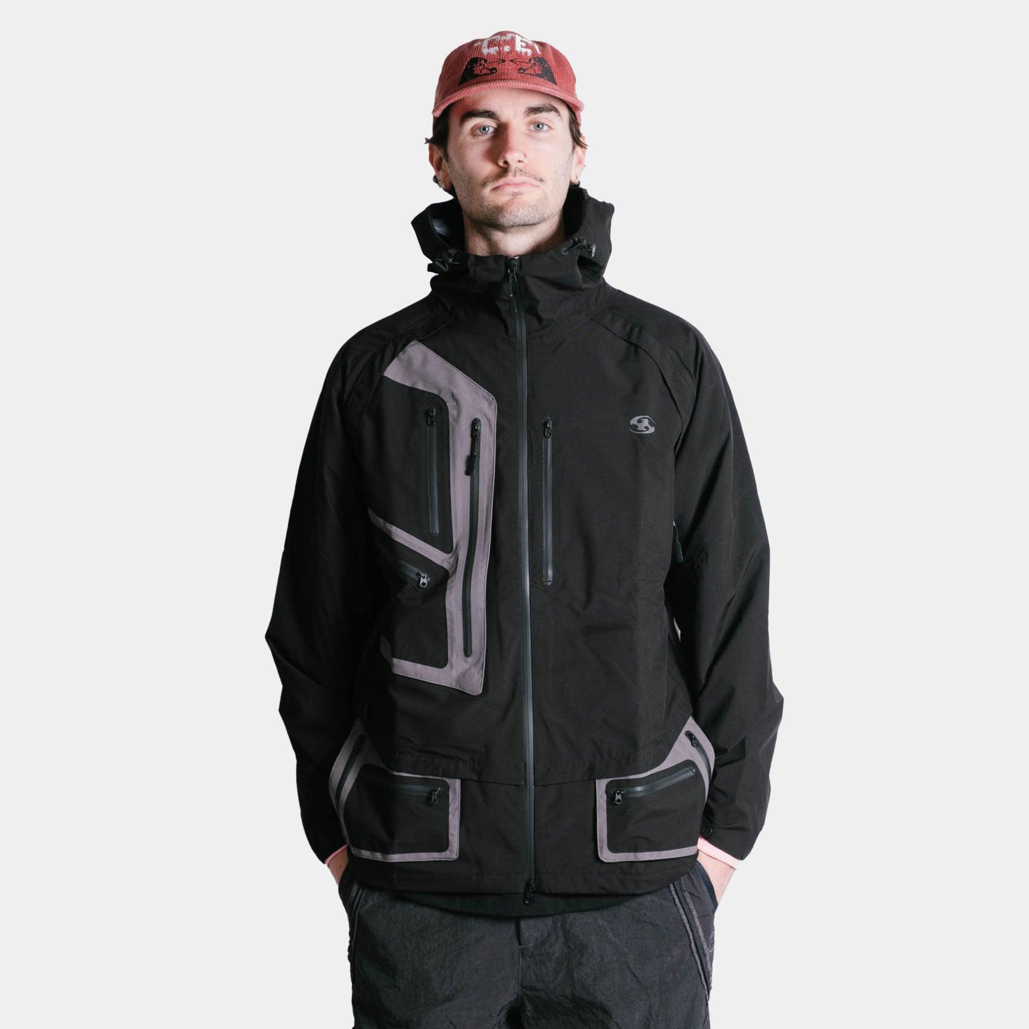 San San Gear 3L Windblock Jacket - Black - Never Never