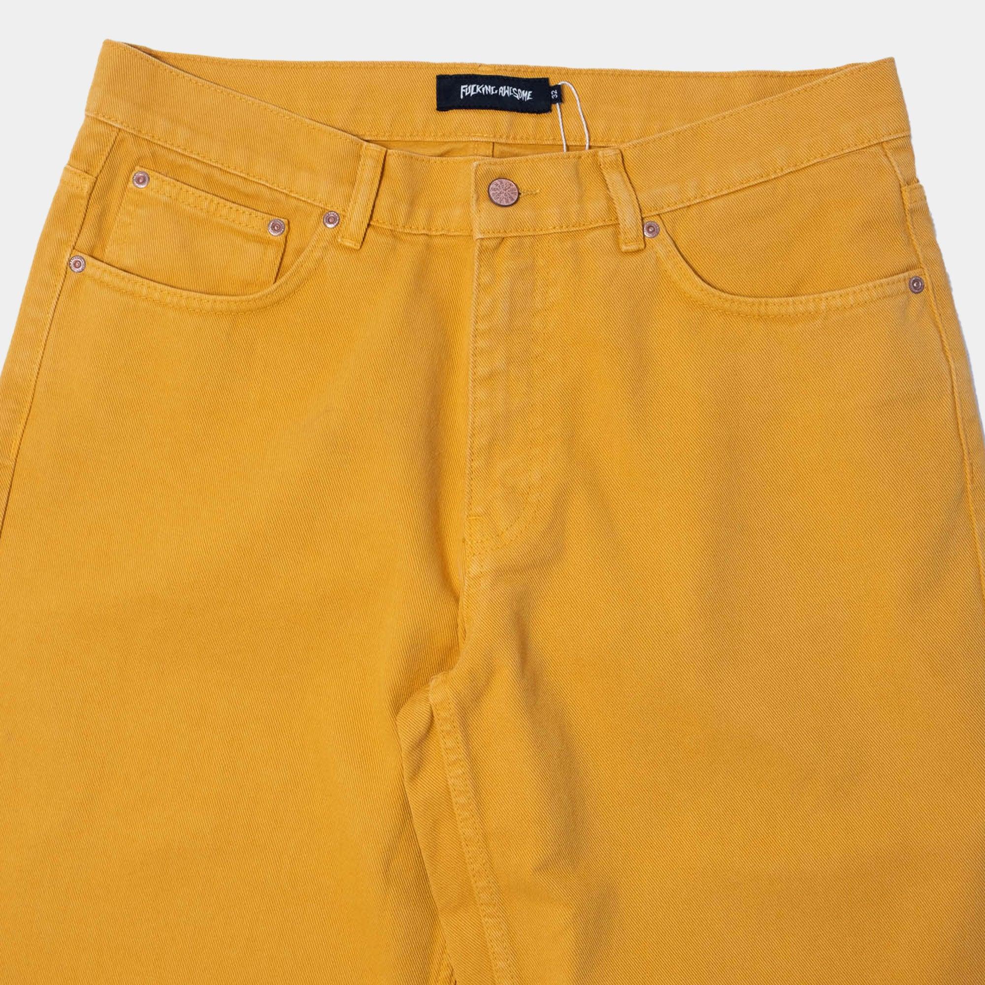 Fucking Awesome Fecke Washed Jean - Tan - Never Never