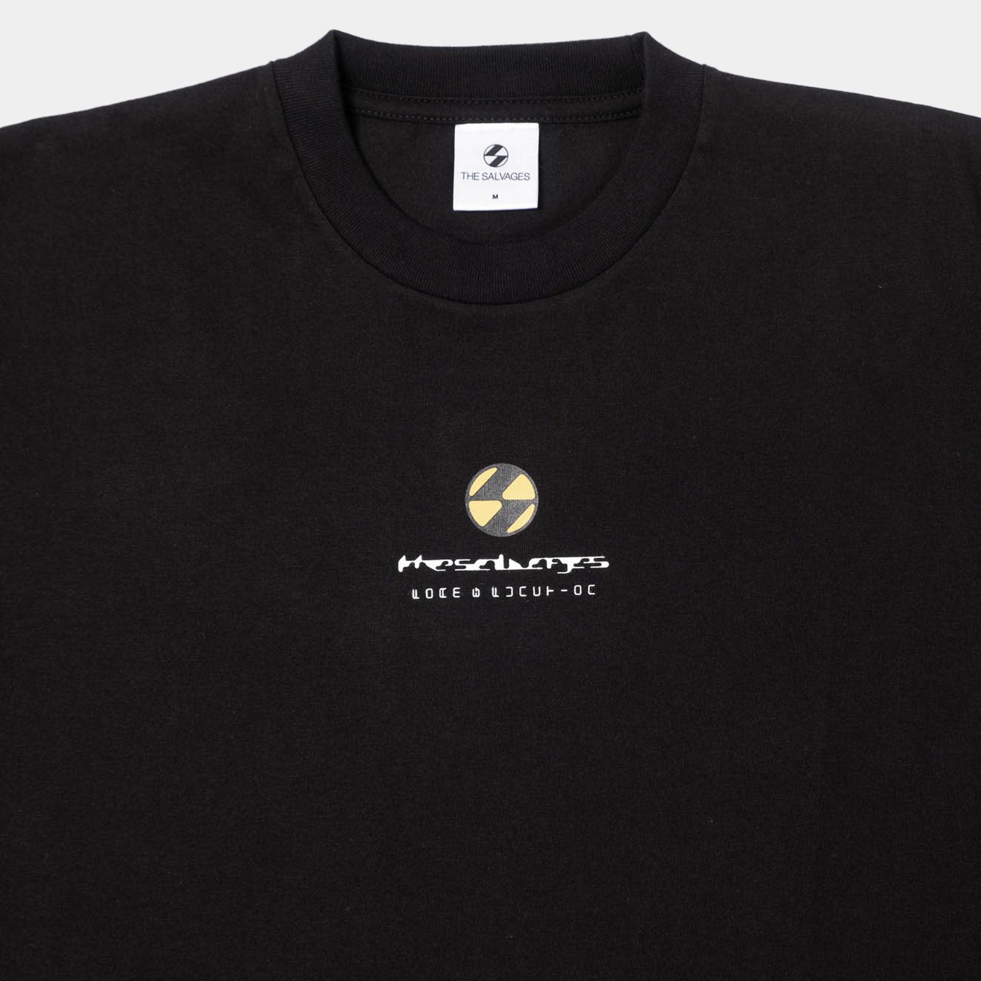 The Salvages Amorph Logo T-Shirt - Black - Never Never