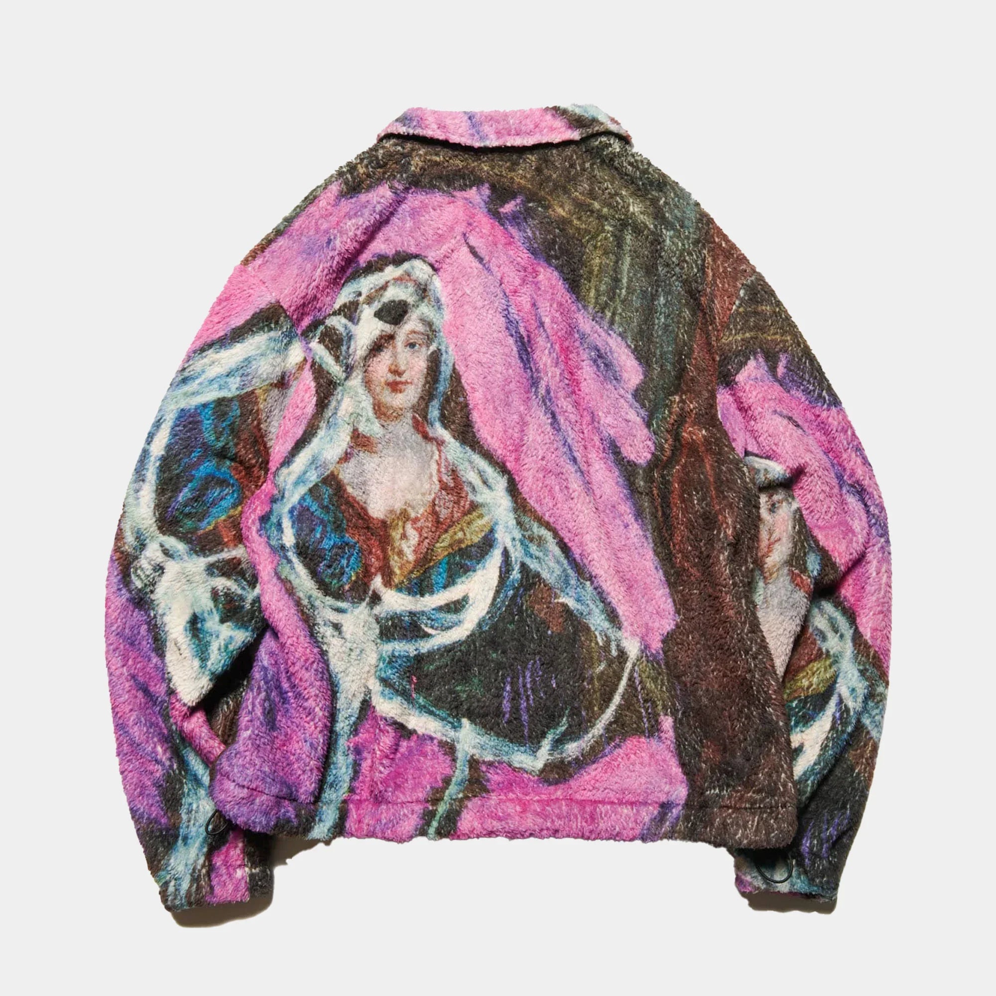 Uniform Experiment Asger Jorn Painting Fleece - (A) Portrait Pigeon - Never Never